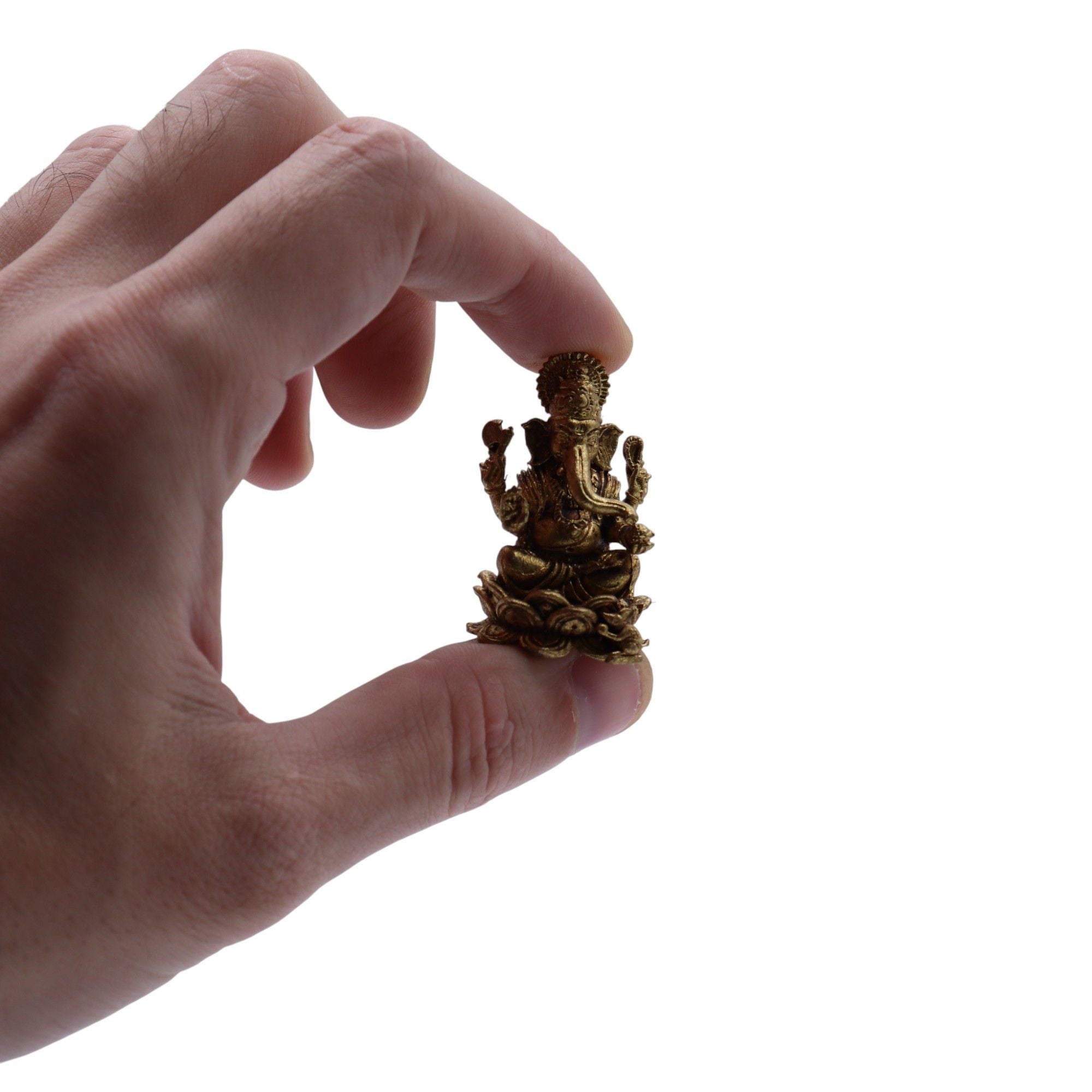 Deuses em Miniatura em Latão – Ganesha (22 g)
