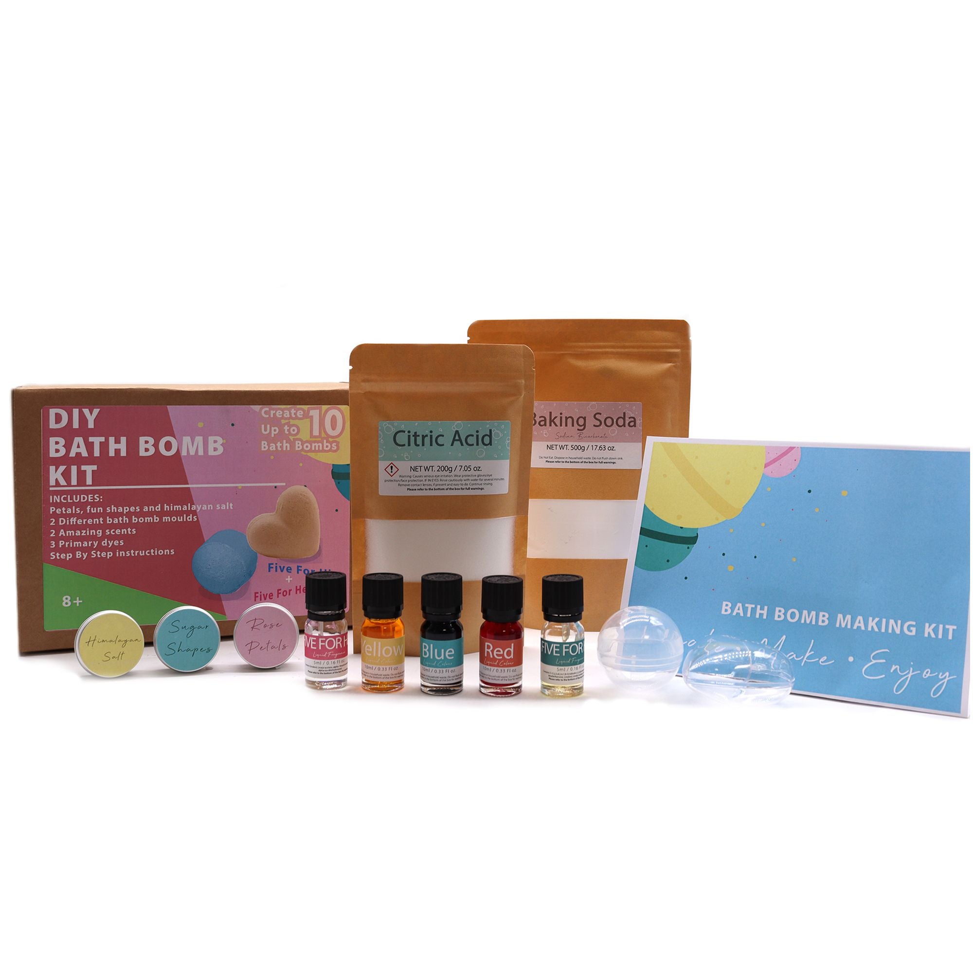 Kit de Bombas de Banho - Liga e Cetim