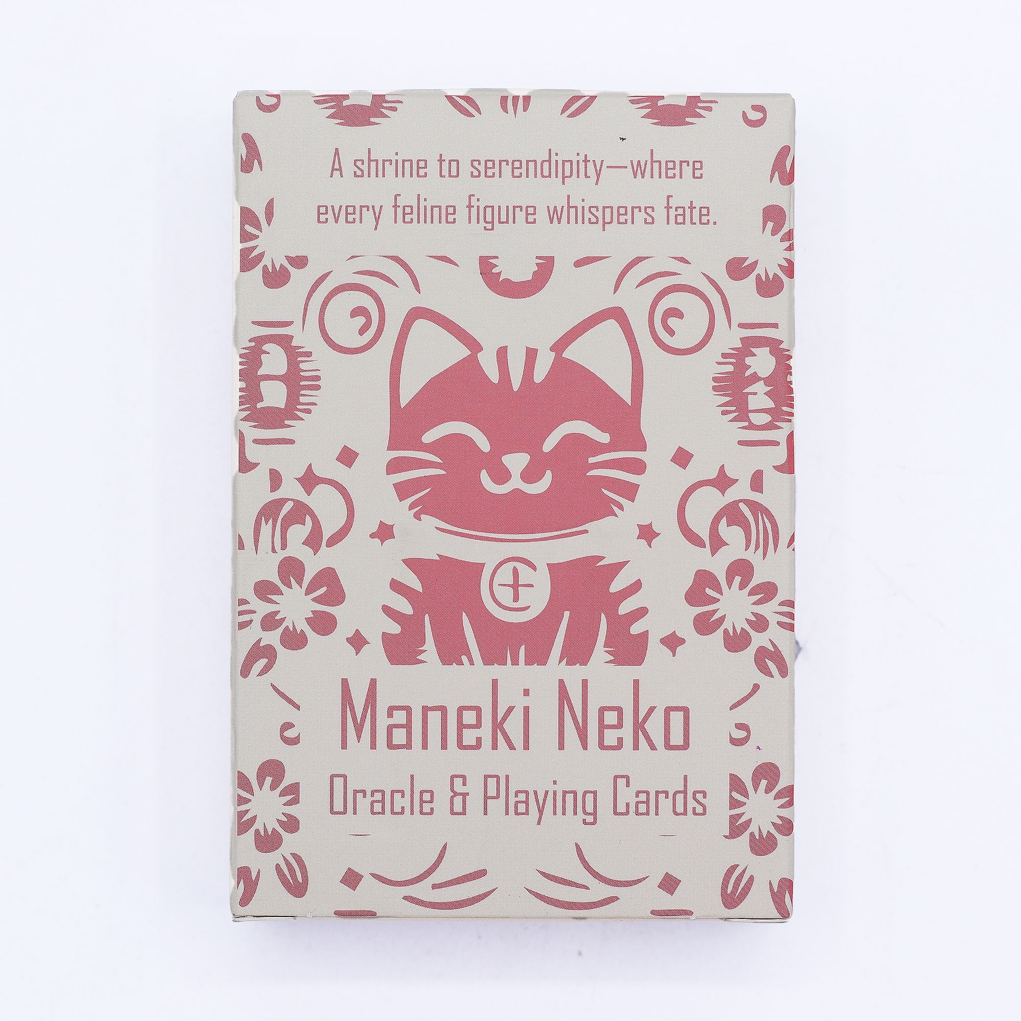 Cartas de Jogo e Oráculo Gatos da Fortuna Maneki Neko