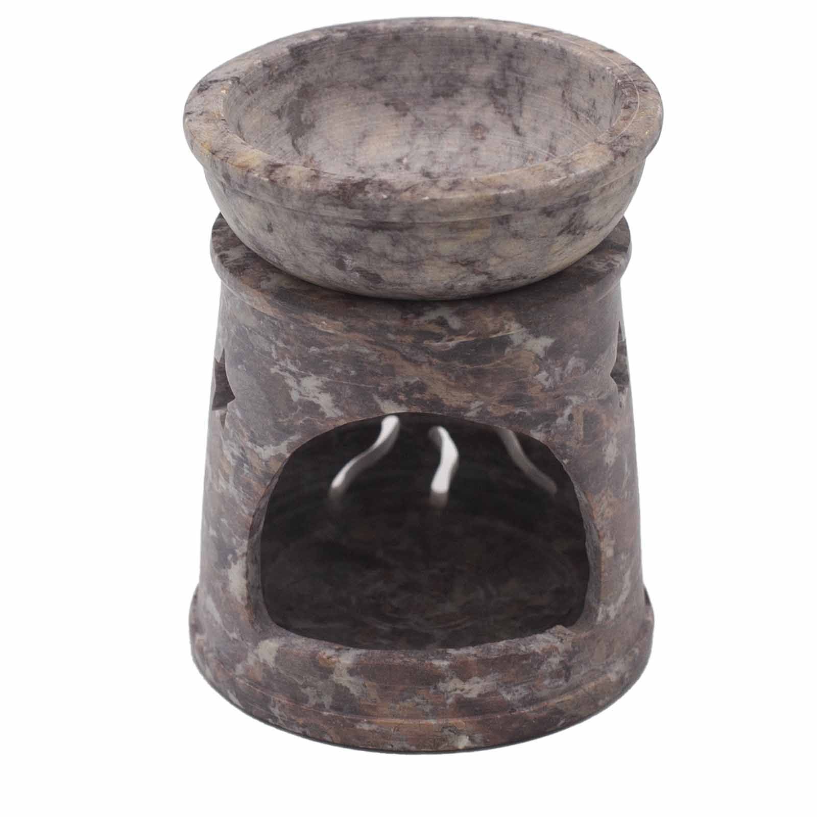 Queimador de Óleo em Esteatita – Sol e Estrelas