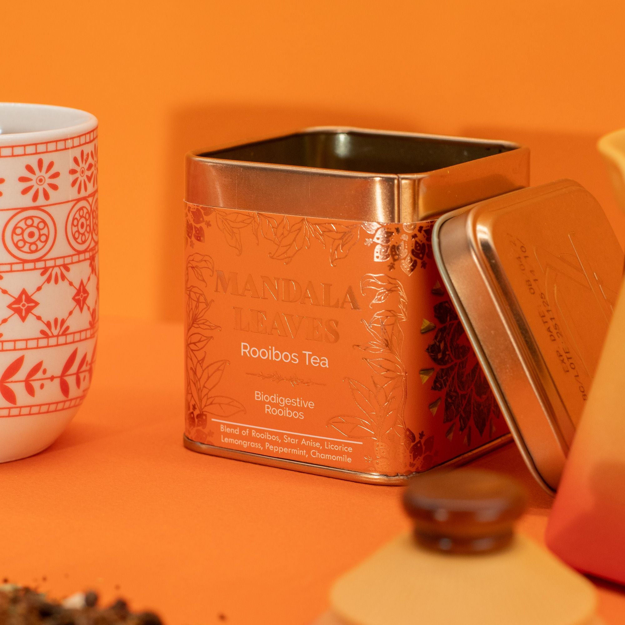 Rooibos Biodigestivo Biológico – Lata 50g