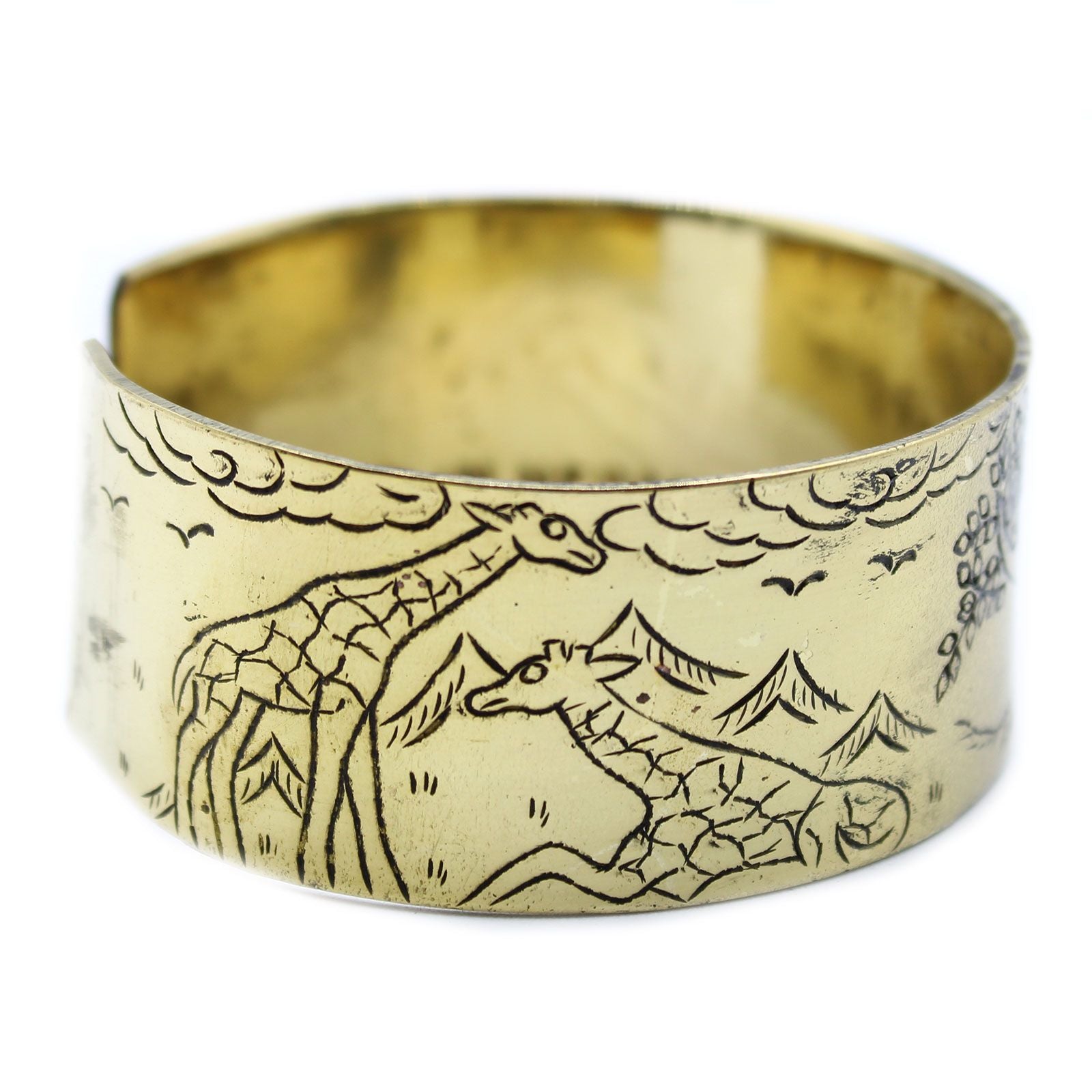 Pulseira Mantra Tibetano em Latão – Árvore da Vida