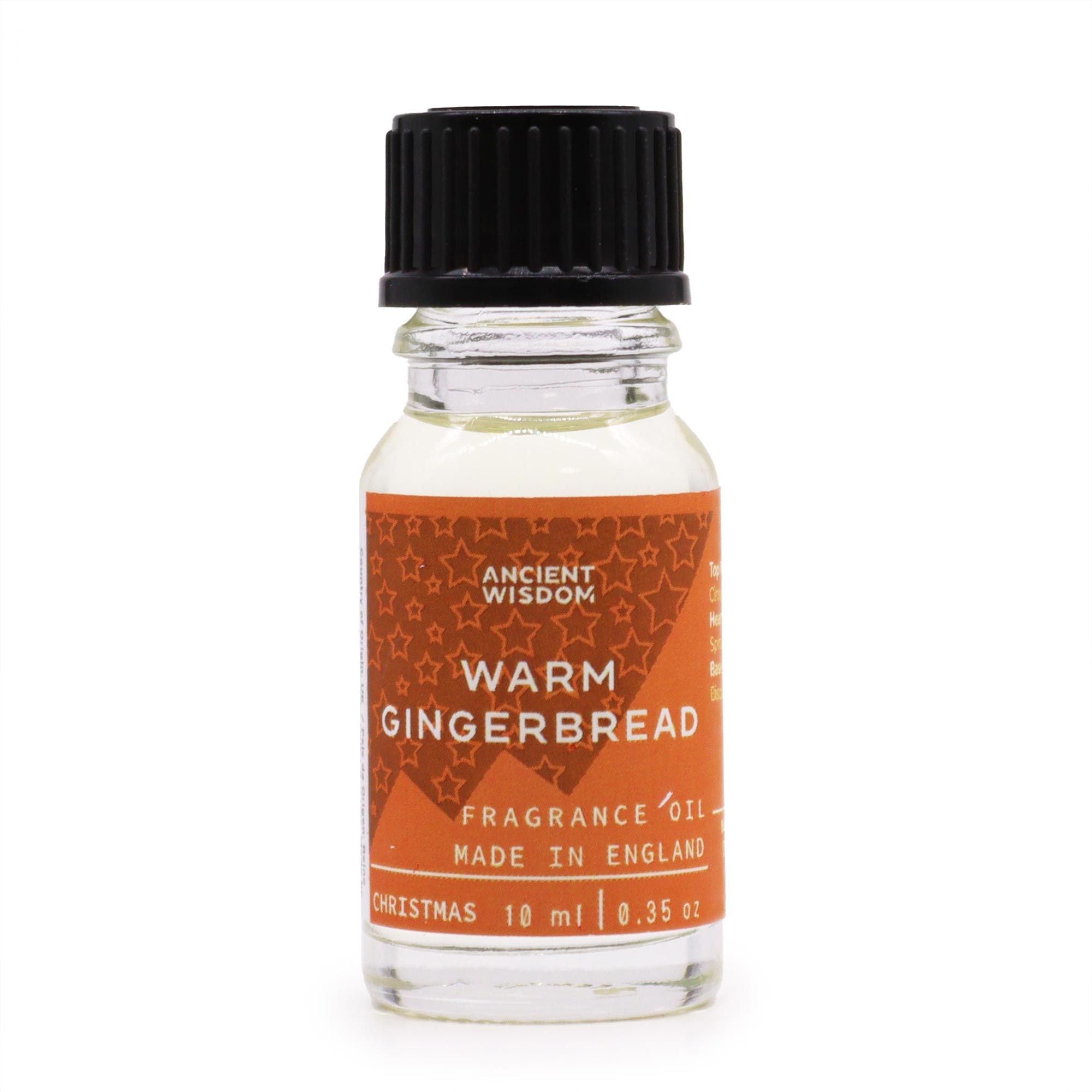 Óleo de Fragrância 10 ml - Bolacha de Gengibre