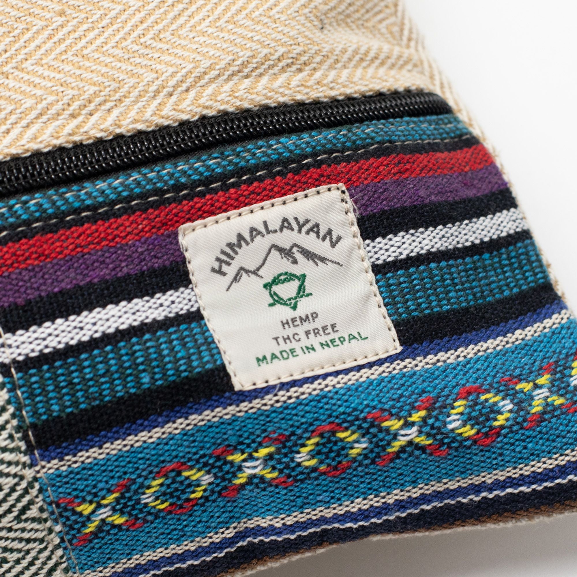 Kathmandu Patchwork Tote Bag - Dhaka Design (37x38 cm)