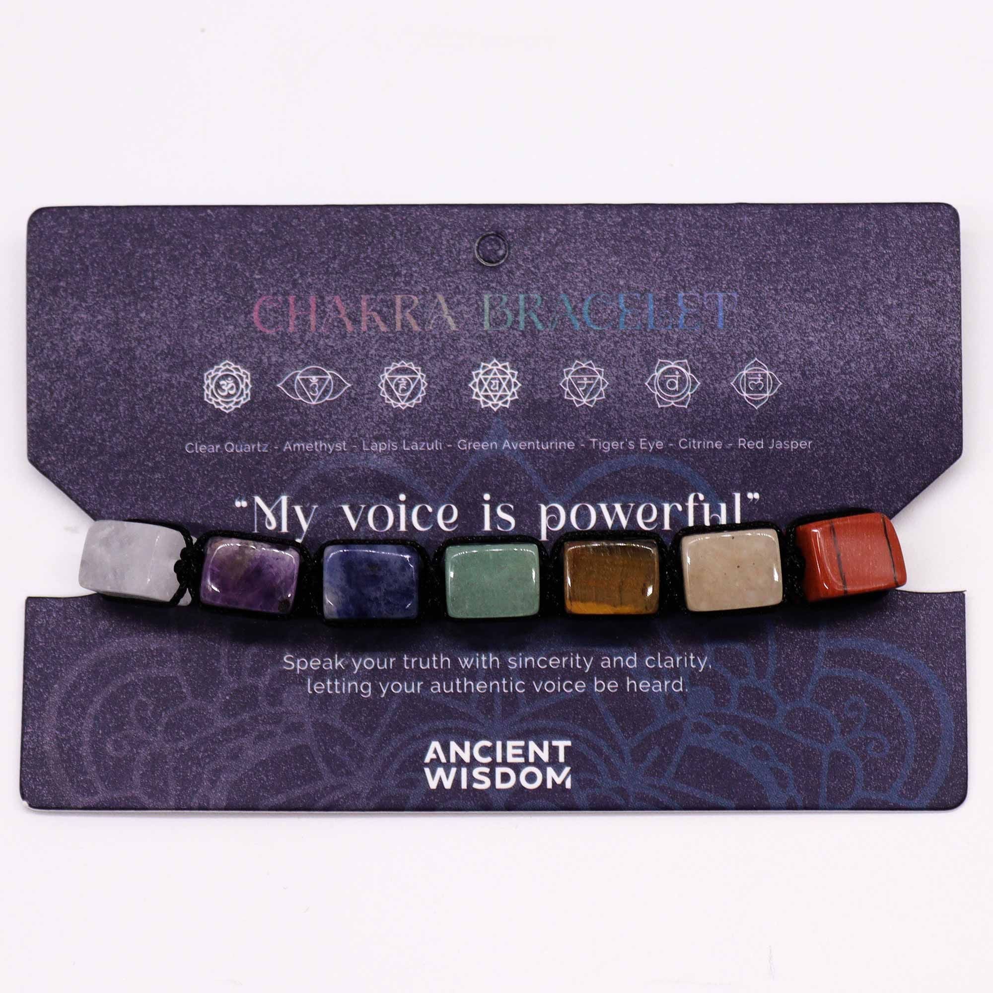 Pulseras de Chakras – Piedras Pulidas