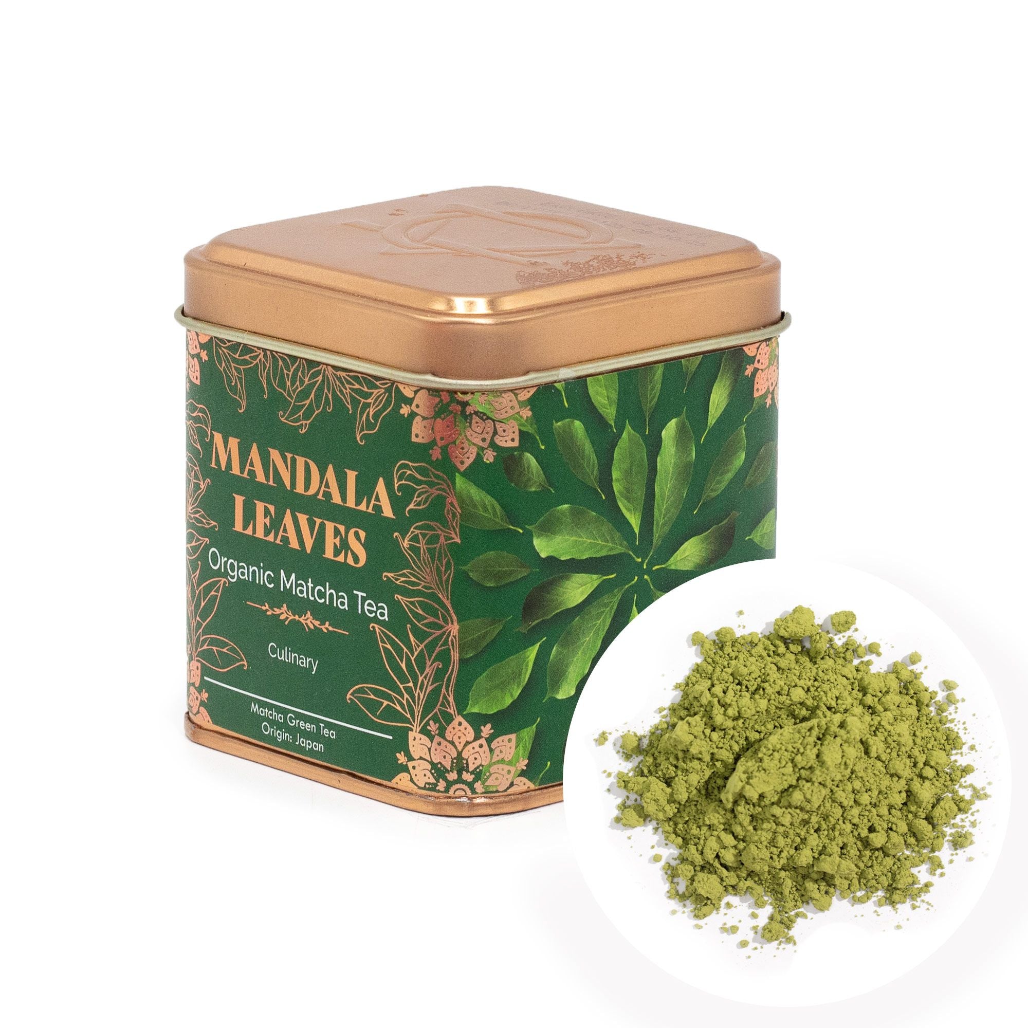Chá Matcha Culinário Biológico – Lata 50g