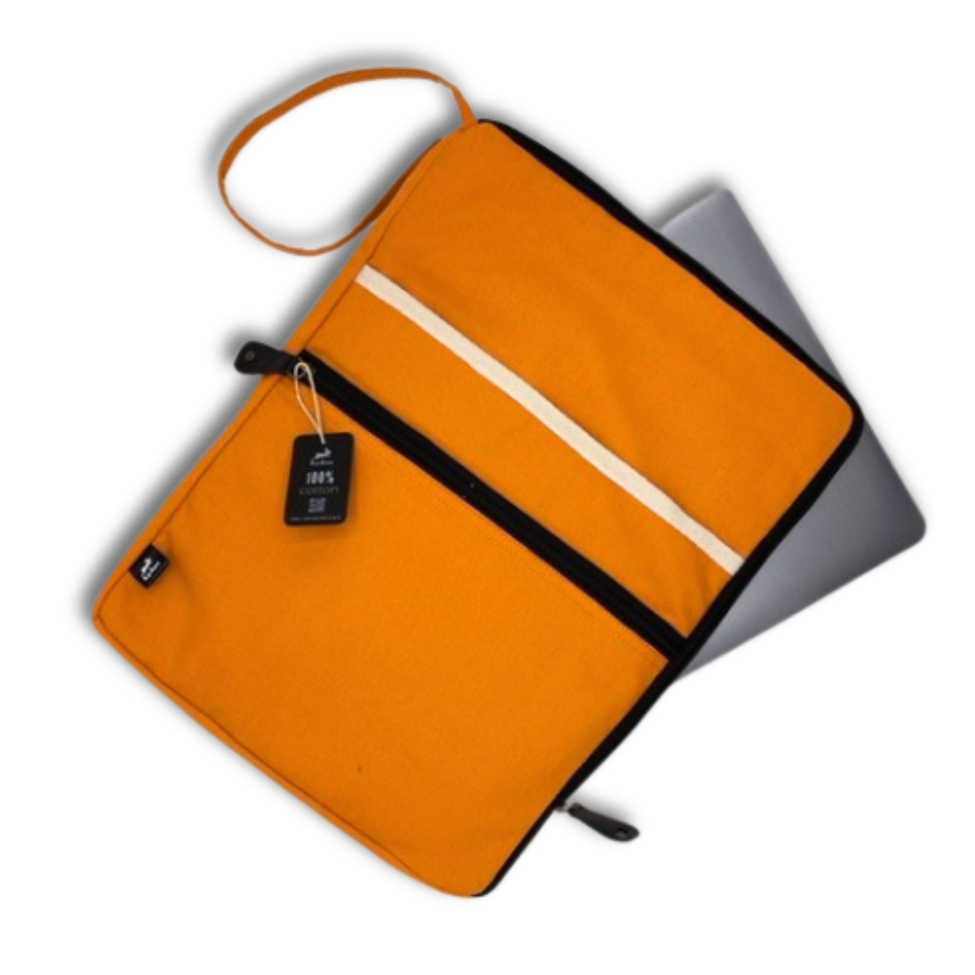 Bolsa de Lona Grande para Tablet Hop Hare - Naranja