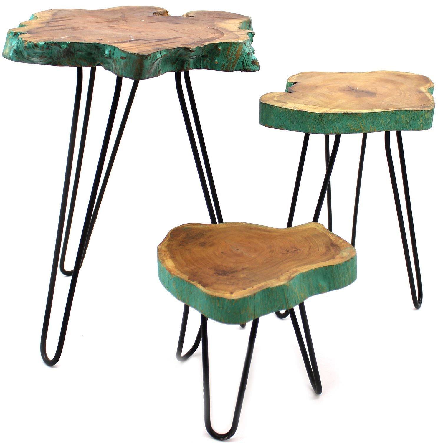 Conjunto de Vasos em Madeira Gamell Greenwash