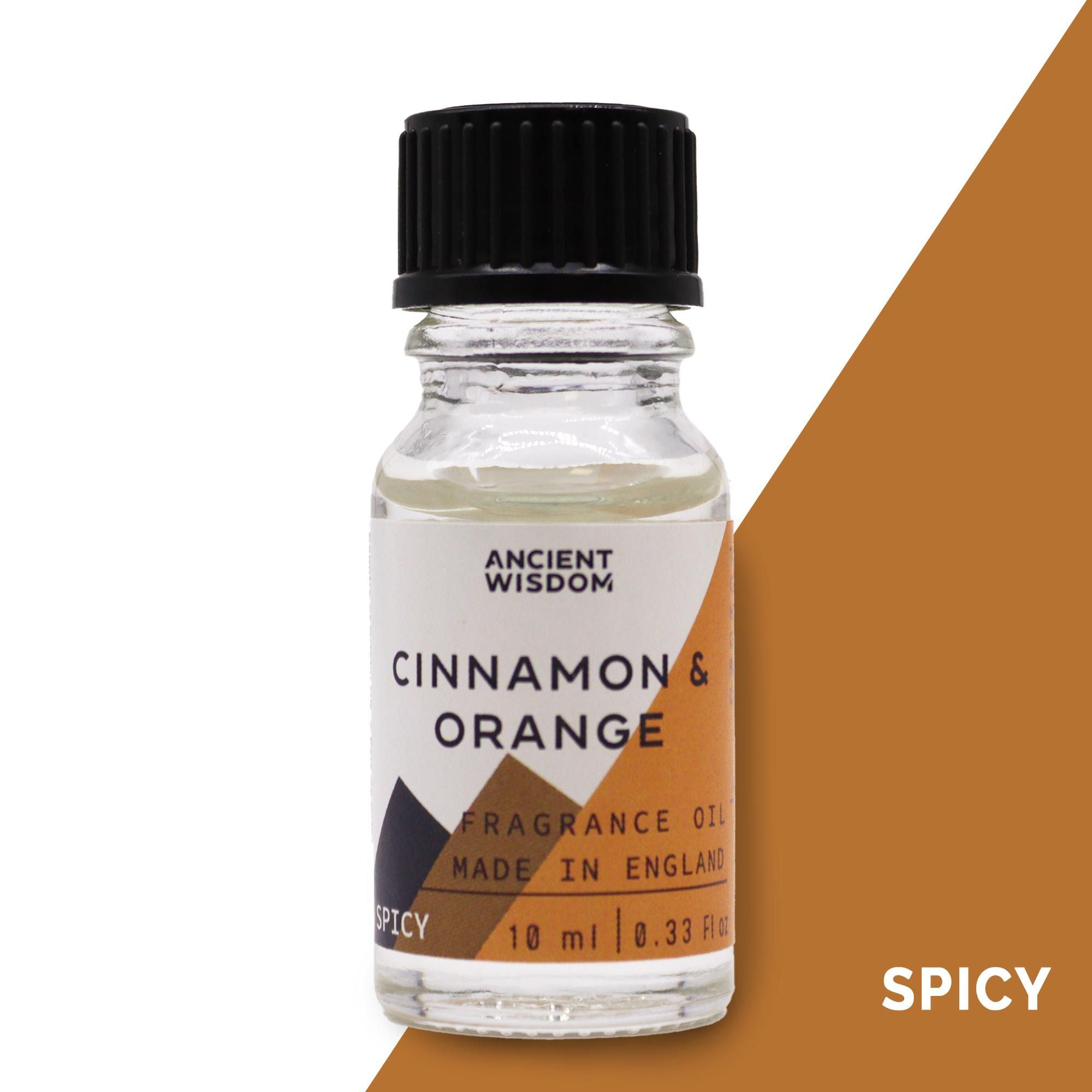 Óleo de Fragrância 10 ml - Canela e Laranja