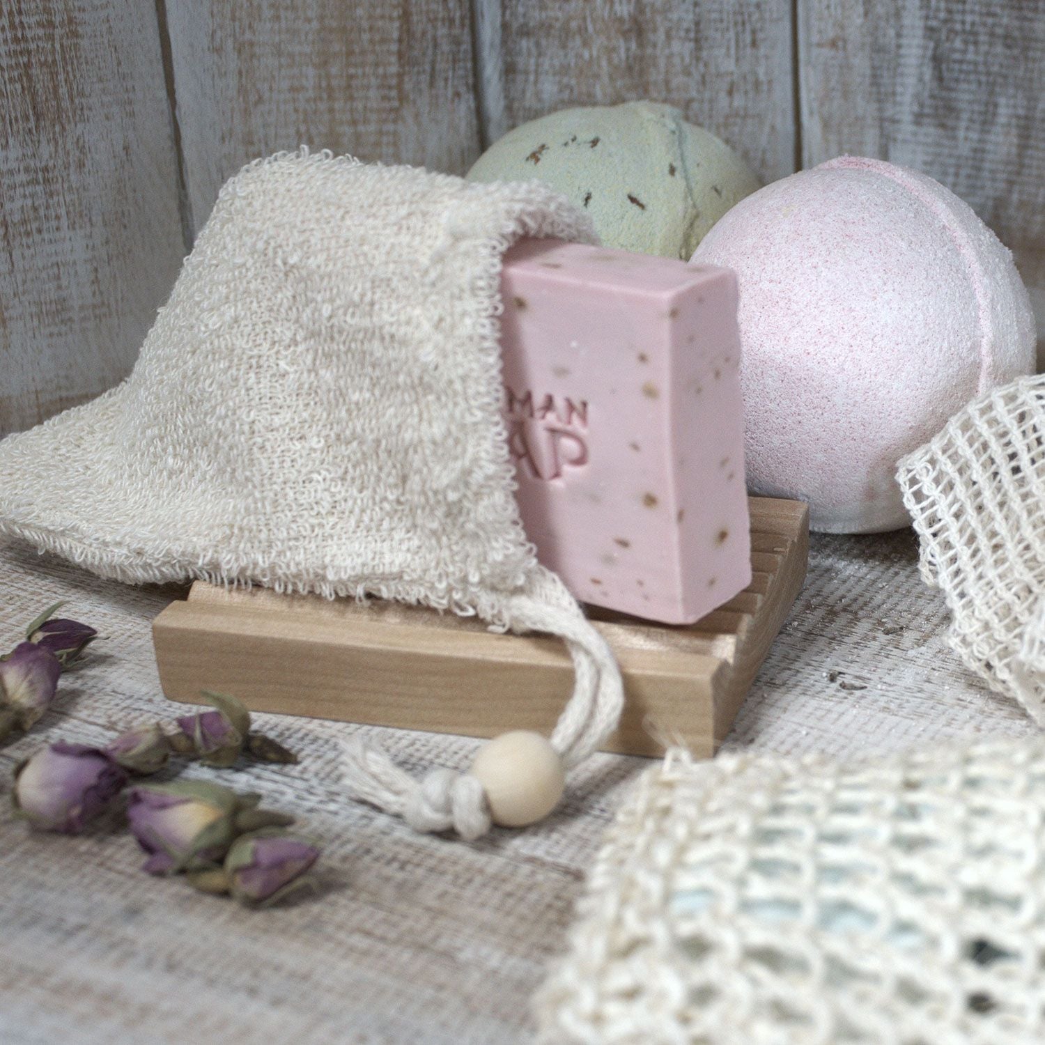 Bolsa para Jabón Natural de Yute