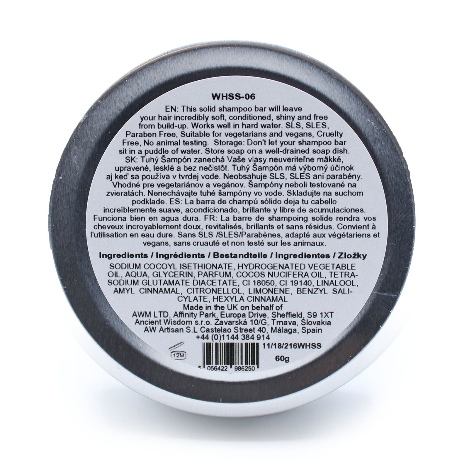 Champô Sólido Wild Hare - Papaia - 60 g