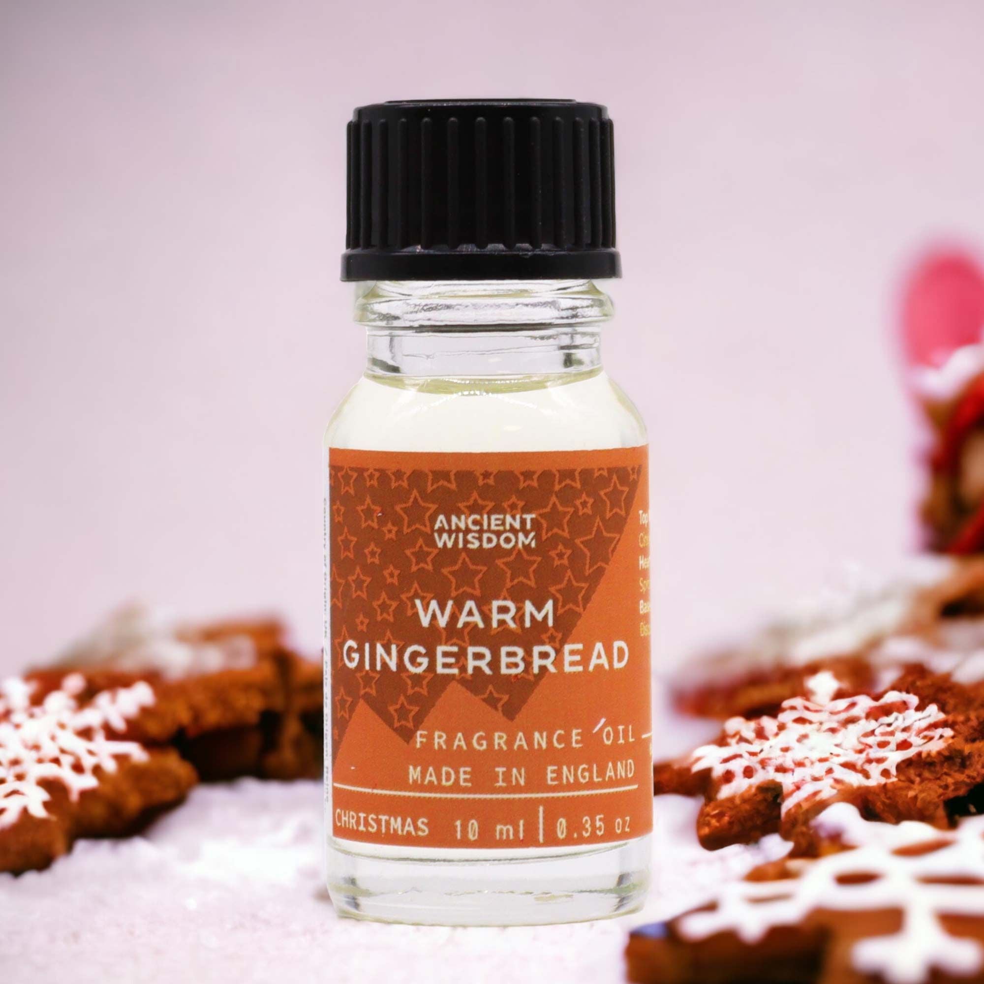Óleo de Fragrância 10 ml - Bolacha de Gengibre