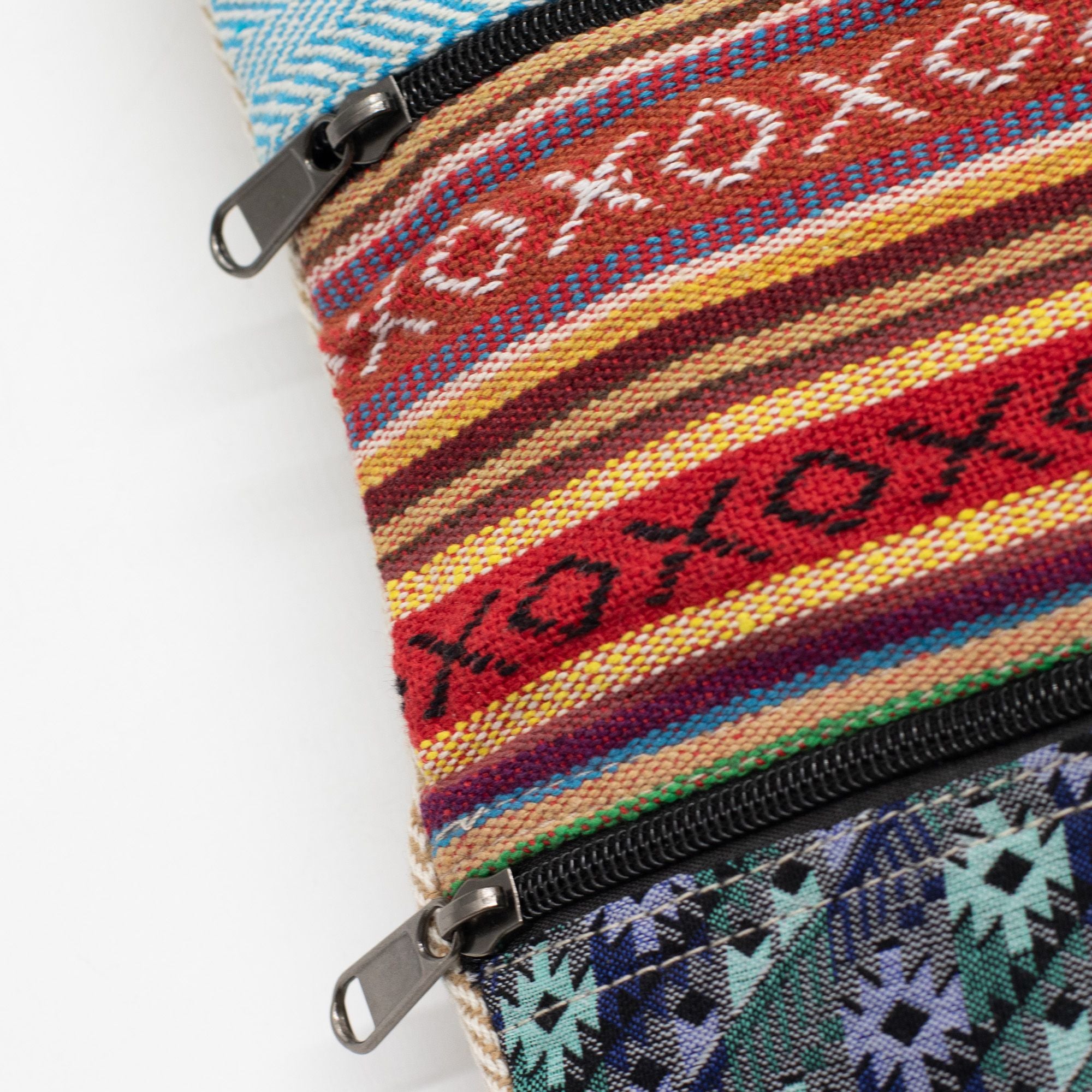 Kathmandu Patchwork Tote Bag - Dhaka Design (37x38 cm)