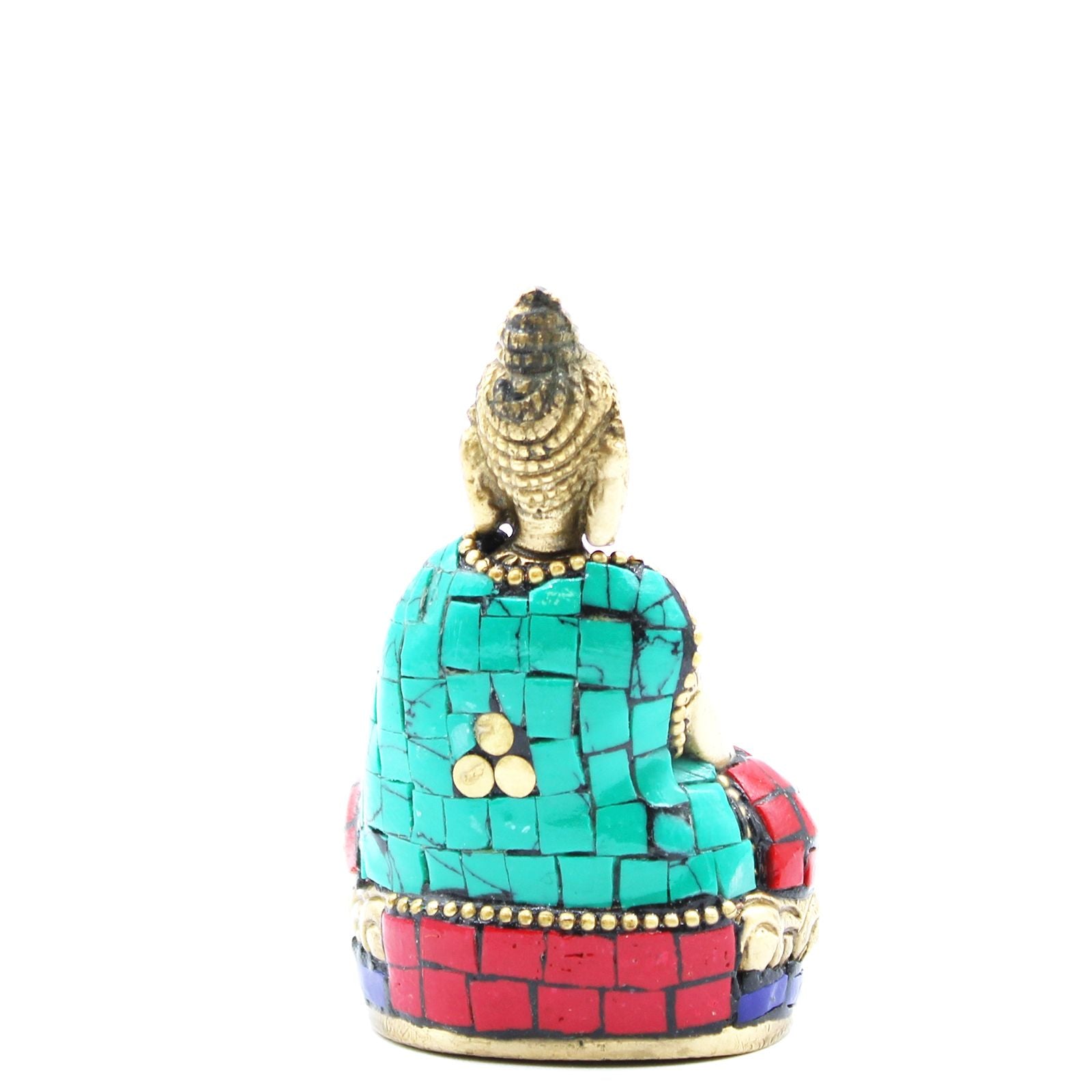 Figura de Buda em Latão – Mãos Levantadas