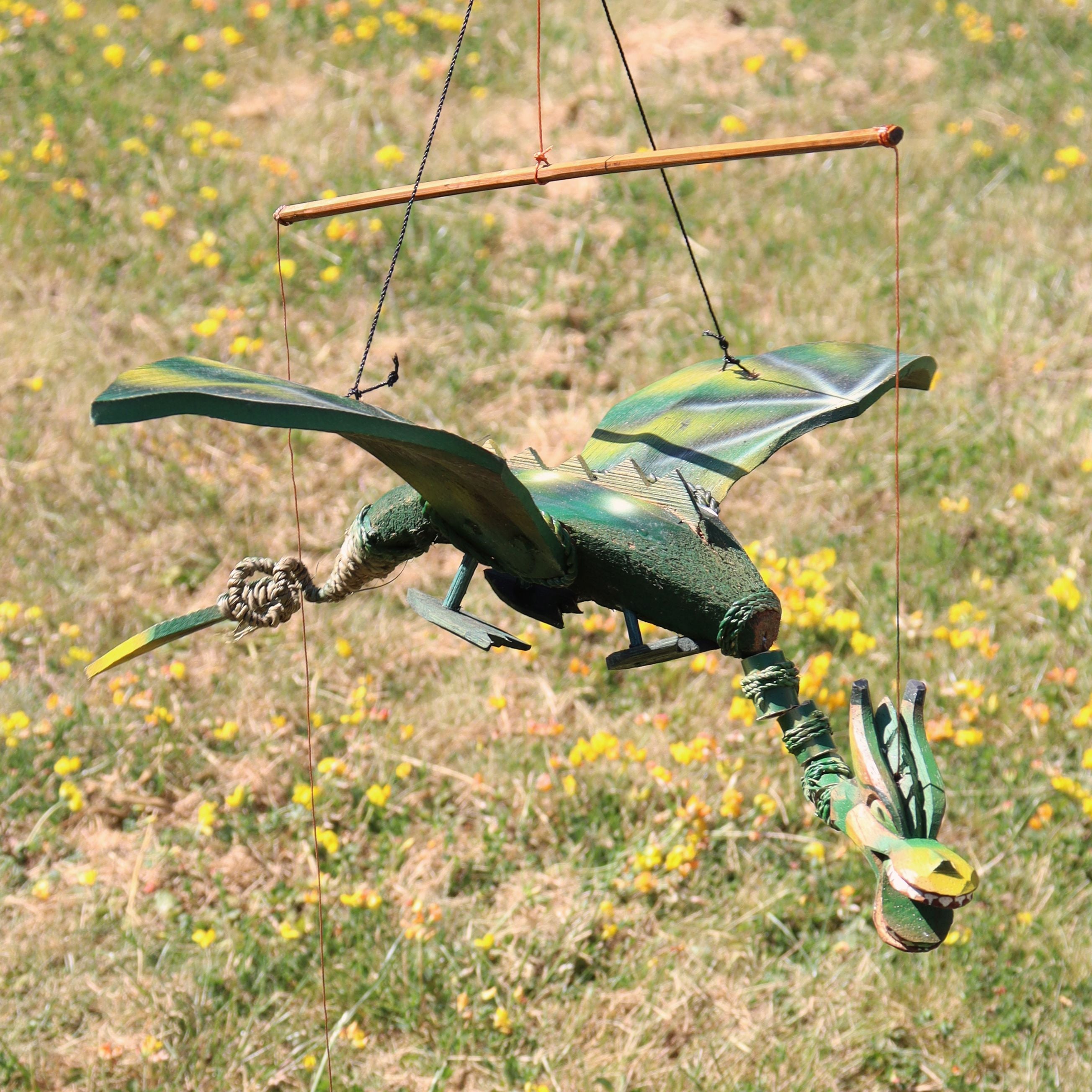 Dragão Voador Verde