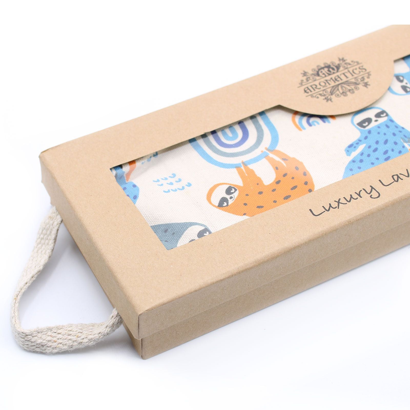Bolsa de Trigo de Lavanda Premium em Caixa de Presente – Preguiça