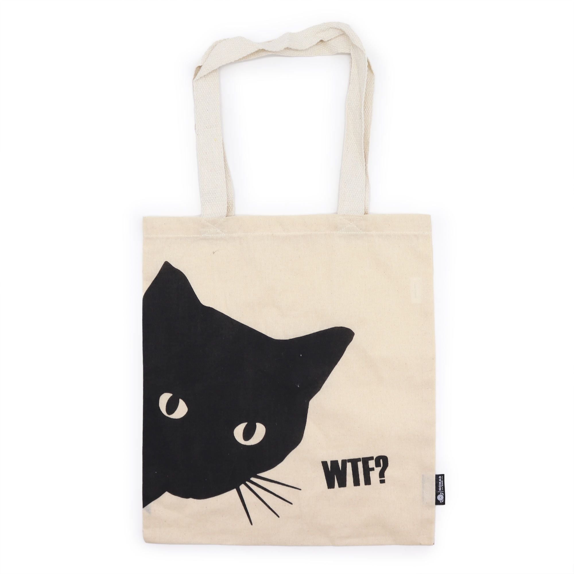 Bolsa de Algodão - Básica Icónica - Gato Negro