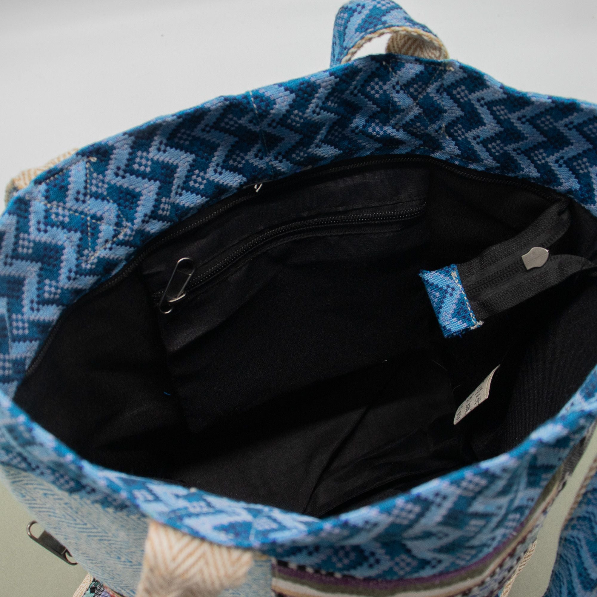 Kathmandu Patchwork Tote Bag - Dhaka Design (37x38 cm)