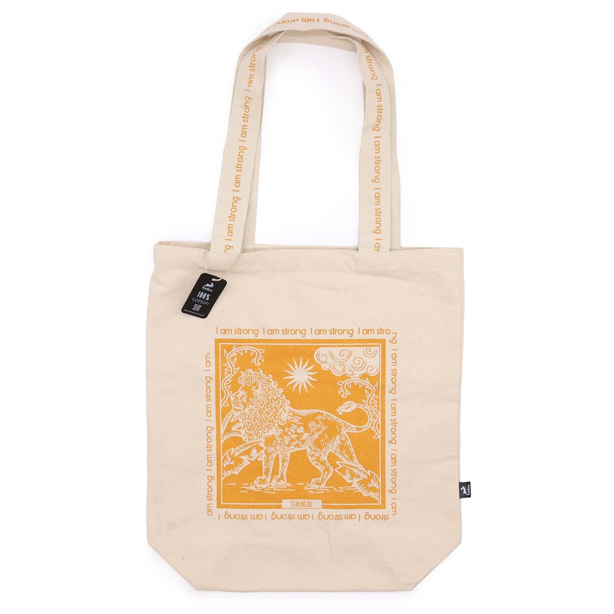 Bolsa de Algodão - Hop Hare - Sou Corajosa