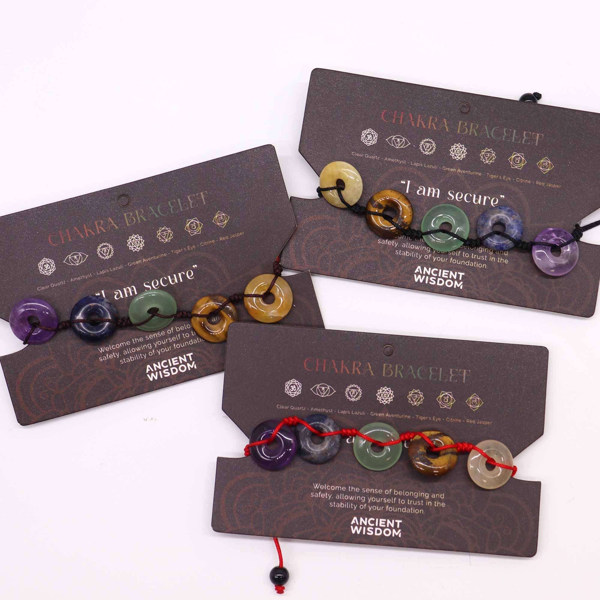 Chakra Bracelets – Large Circle