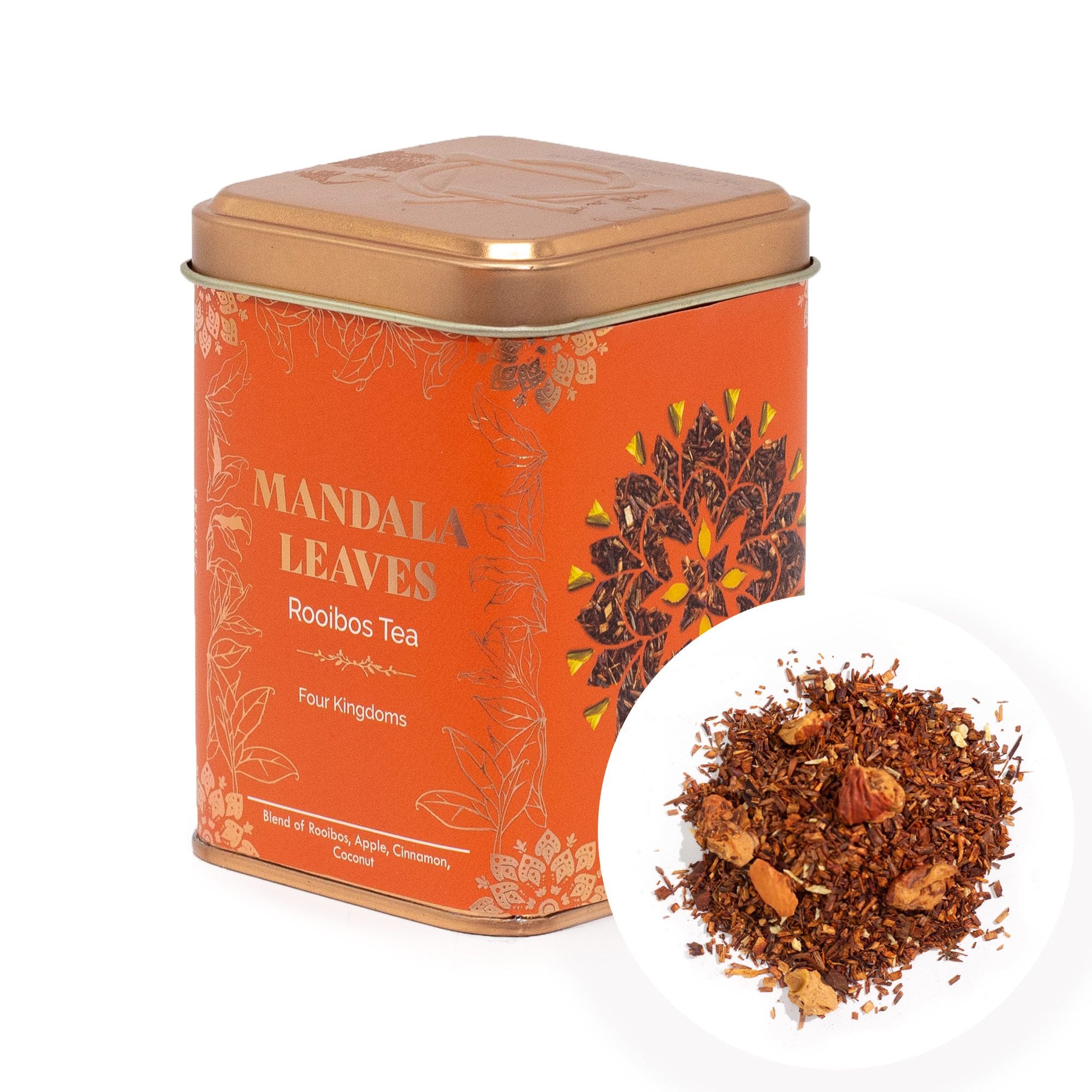Chá Rooibos Quatro Reinos – Lata 50g