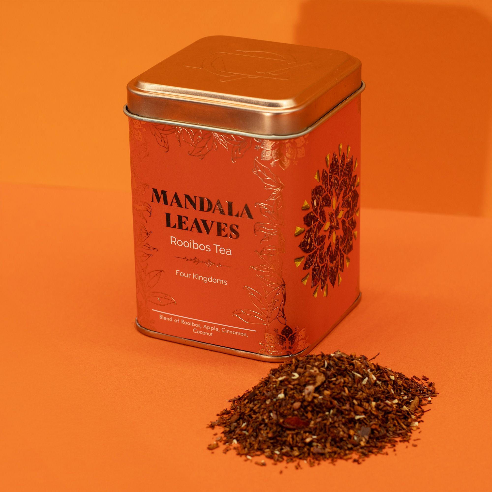 Chá Rooibos Quatro Reinos – Lata 50g