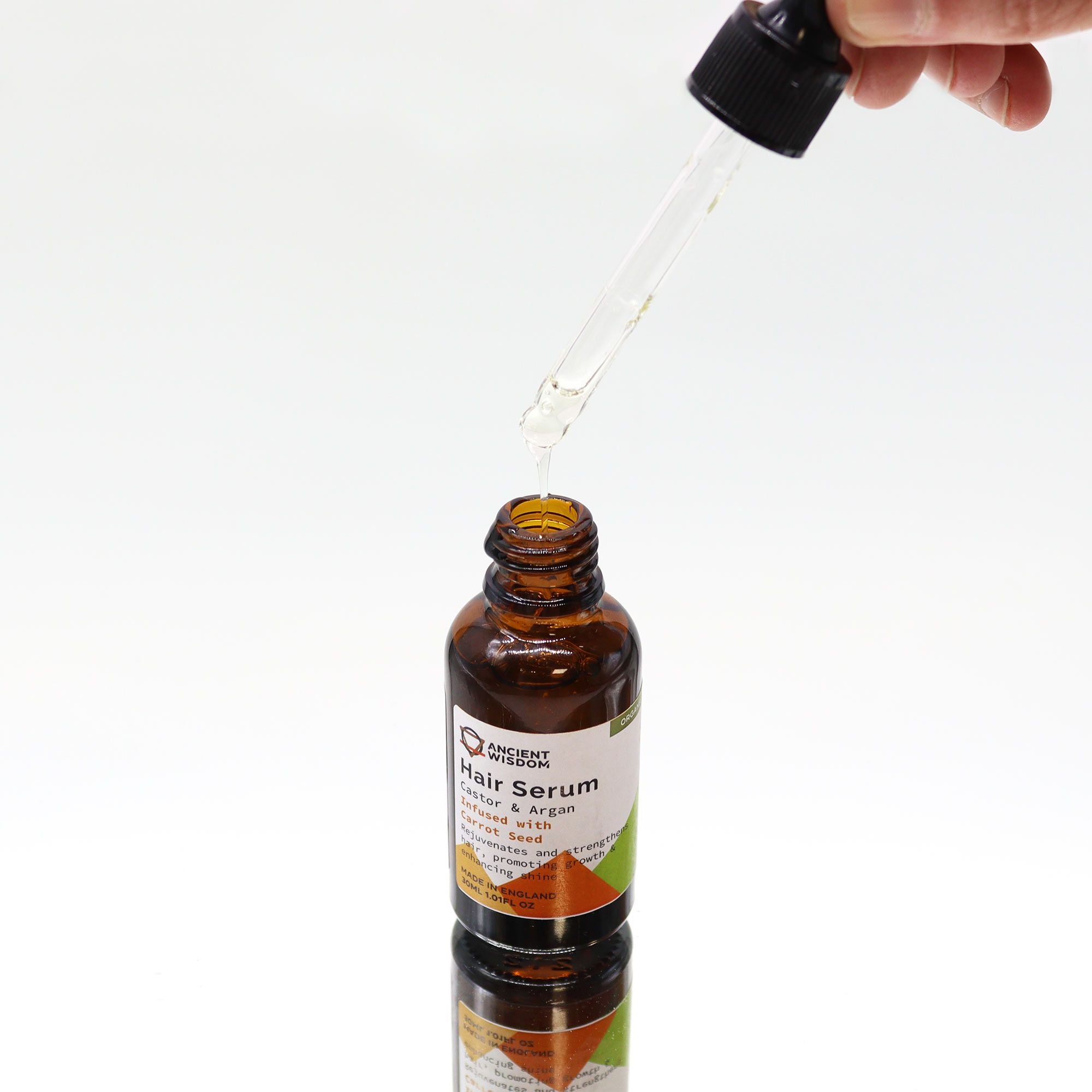 Sérum Capilar Orgânico - Semente de Cenoura - 30 ml
