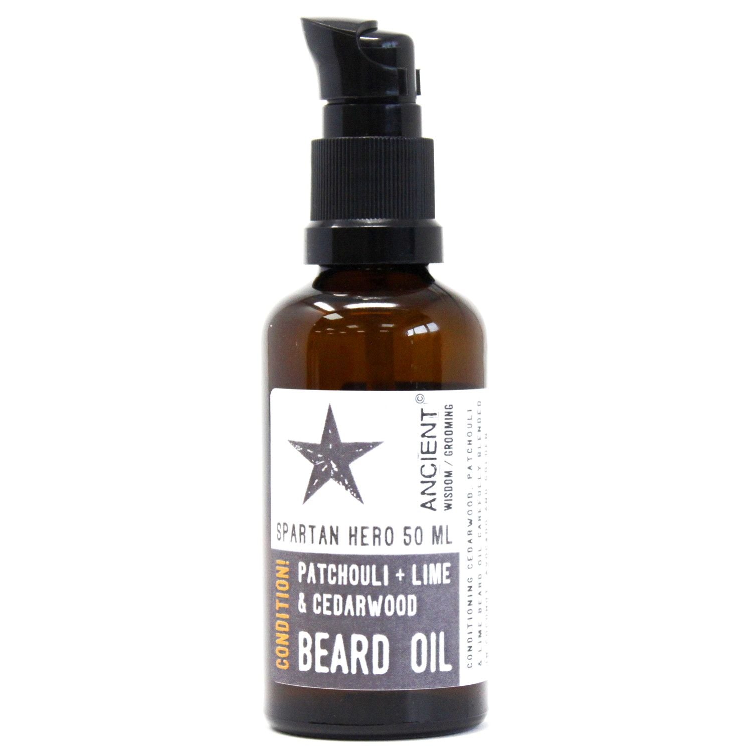Óleo para Barba 50 ml - Herói Espartano - Mantém