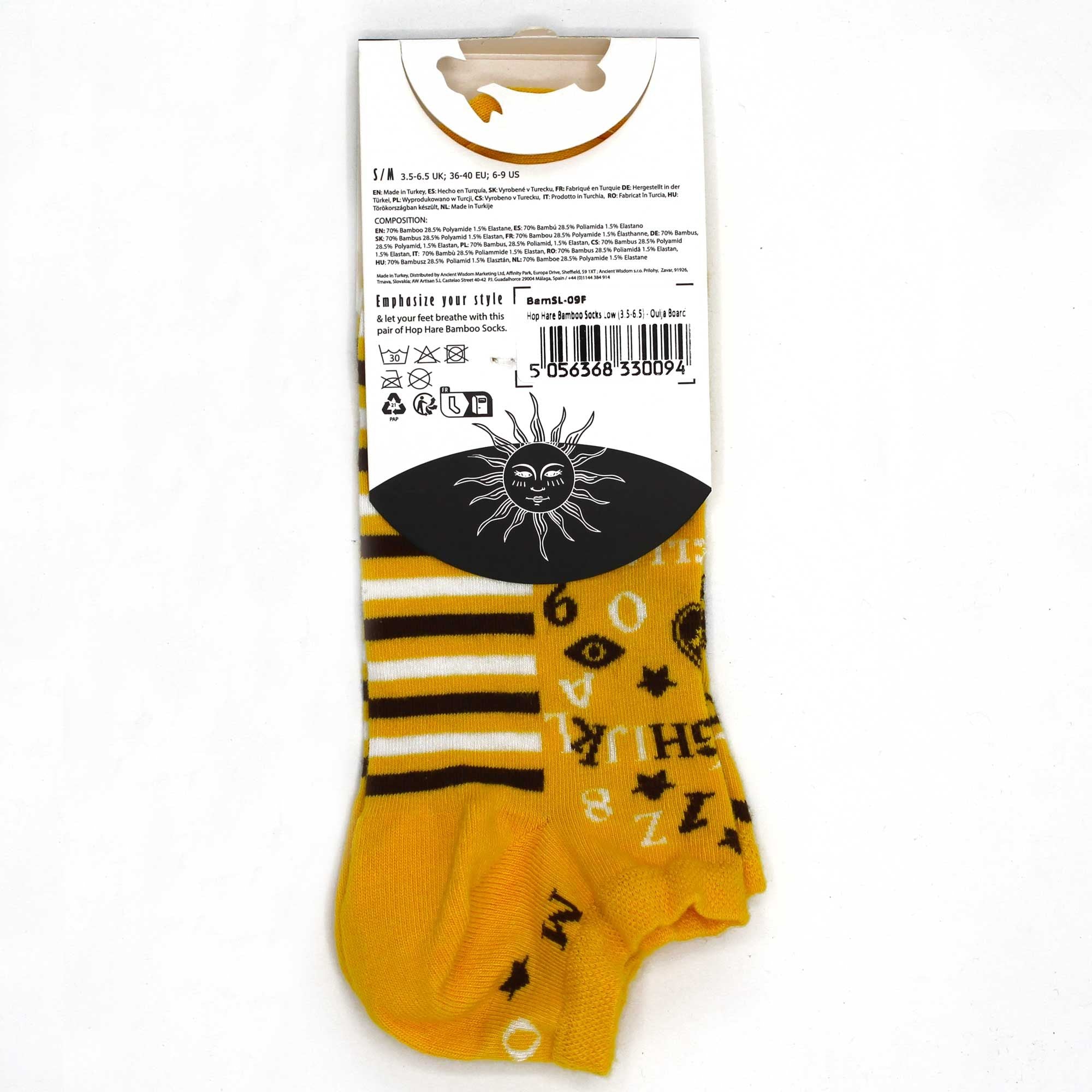 Soquetes de bambu Hop Hare S/M 36-40 - Tábua Ouija