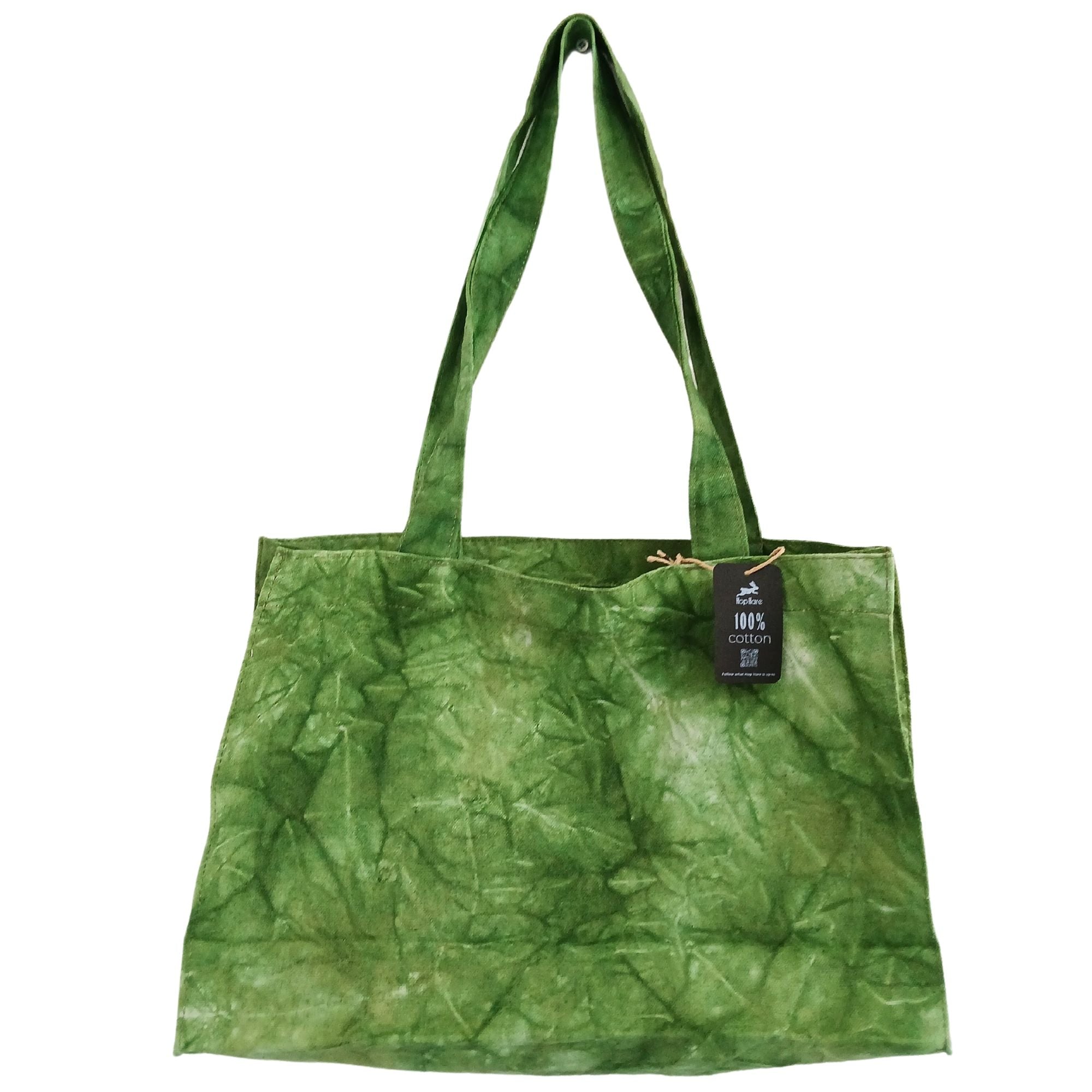 Bolsa de Mão - Efeito Lavado Verde Floresta