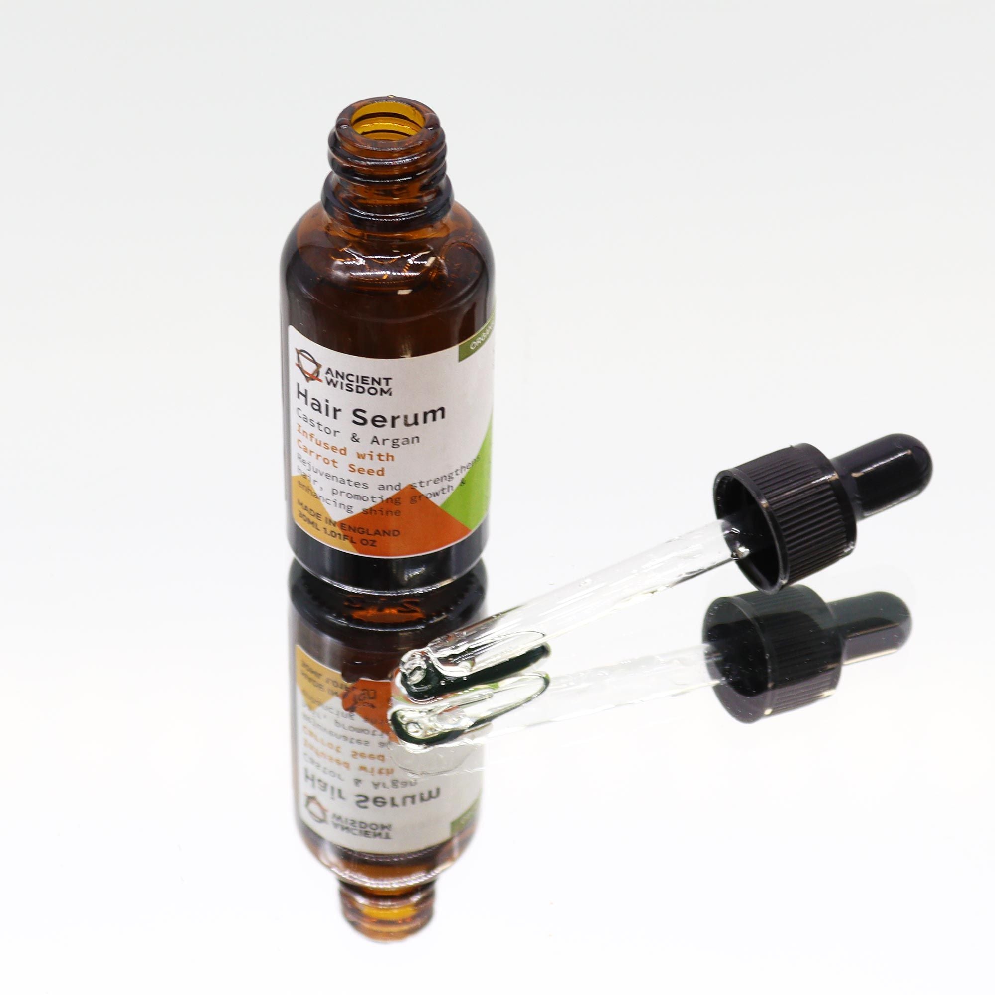 Sérum Capilar Orgânico - Semente de Cenoura - 30 ml