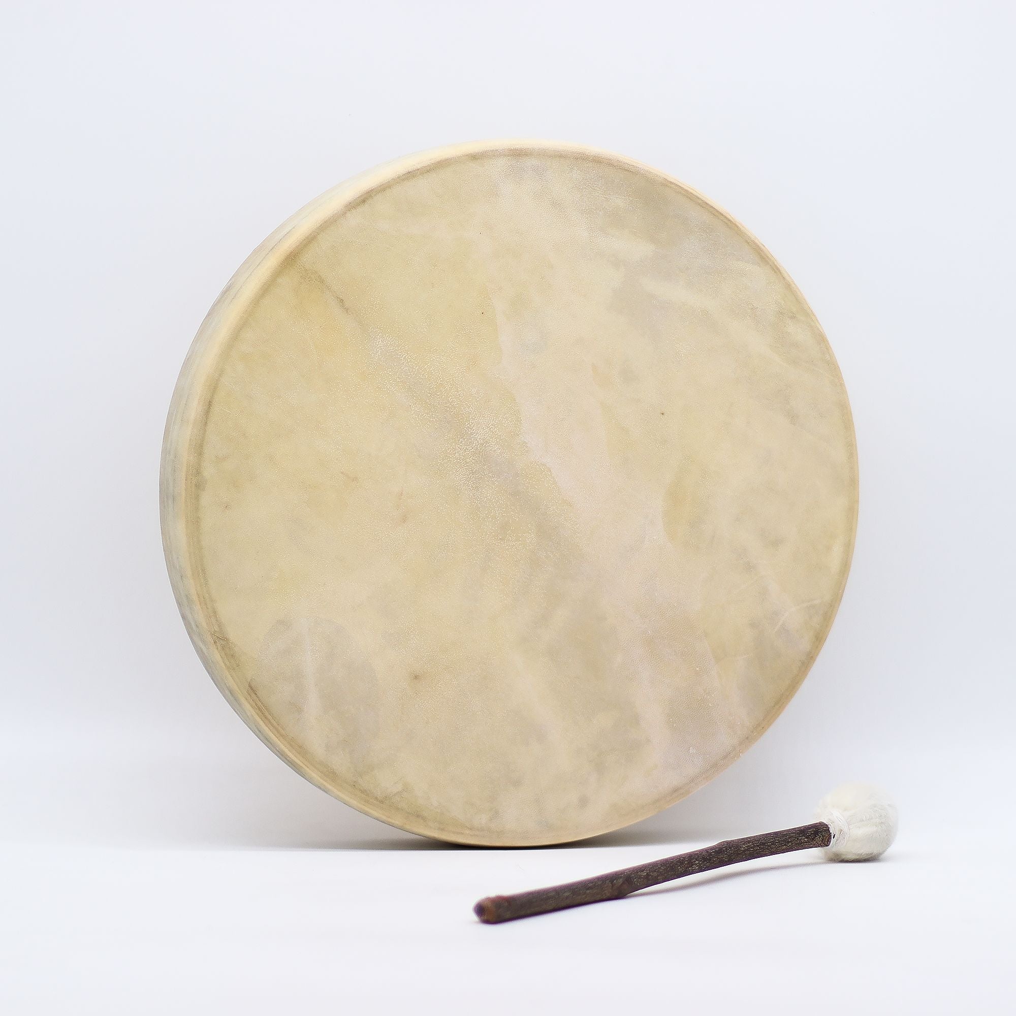 Tambor Xamânico Espírito da Águia com Baqueta - Ajustável - 40 cm