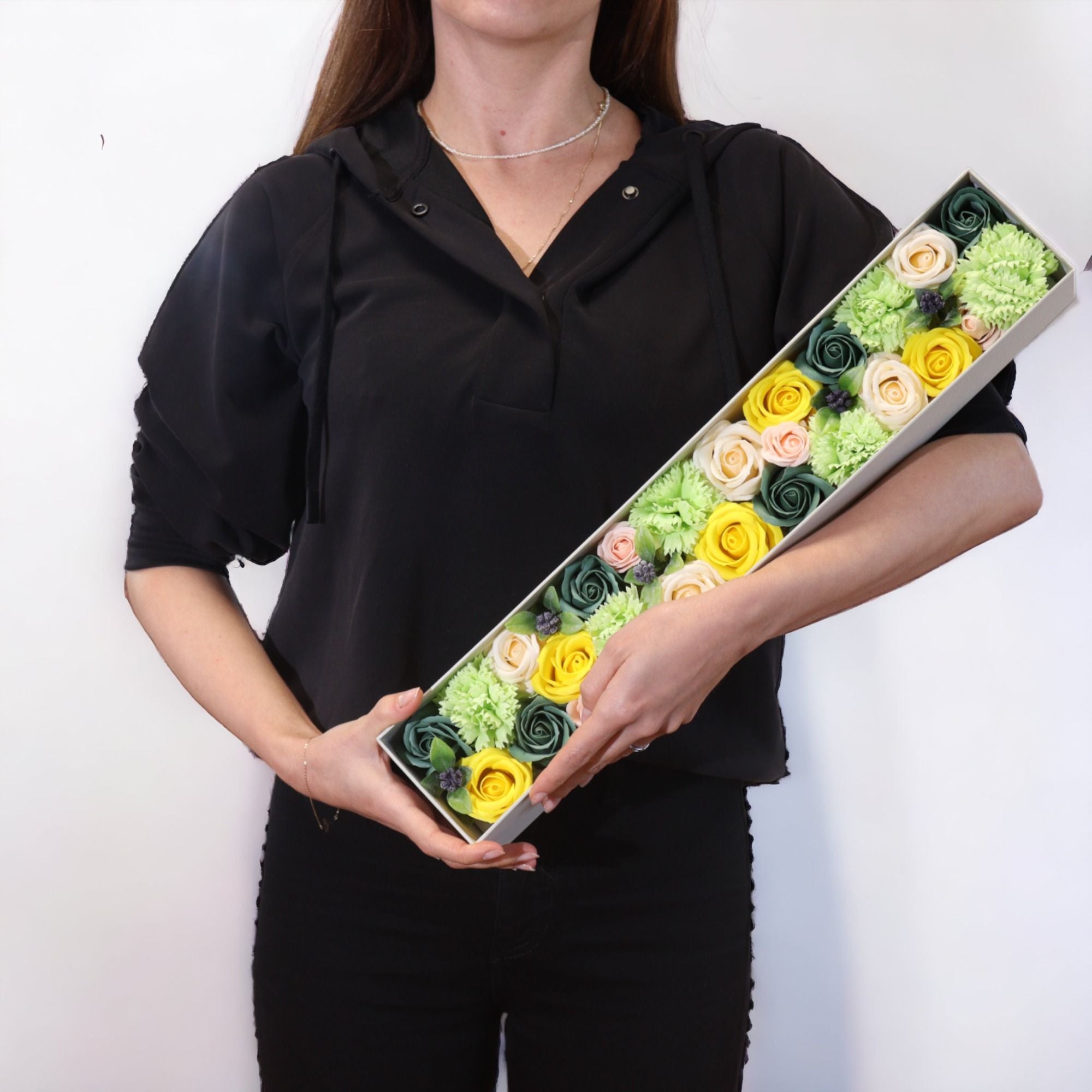 Caixa Extra Longa - Celebrações de Primavera - Amarelo e Verde