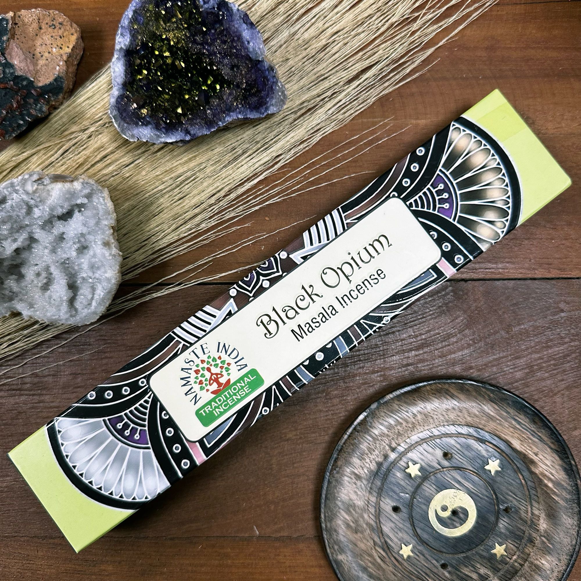 Incense Namaste Mandala Masala Black Opium