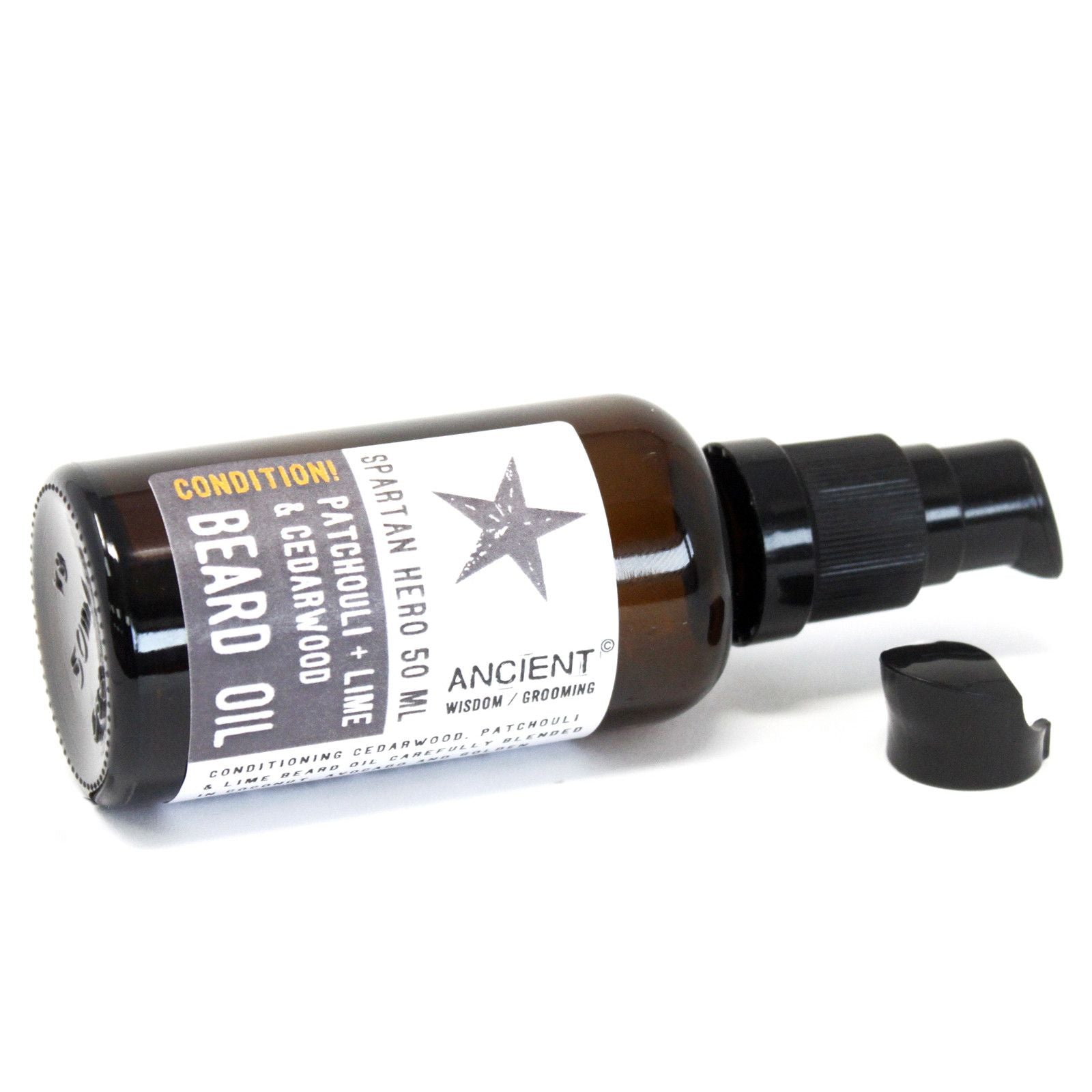 Óleo para Barba 50 ml - Herói Espartano - Mantém