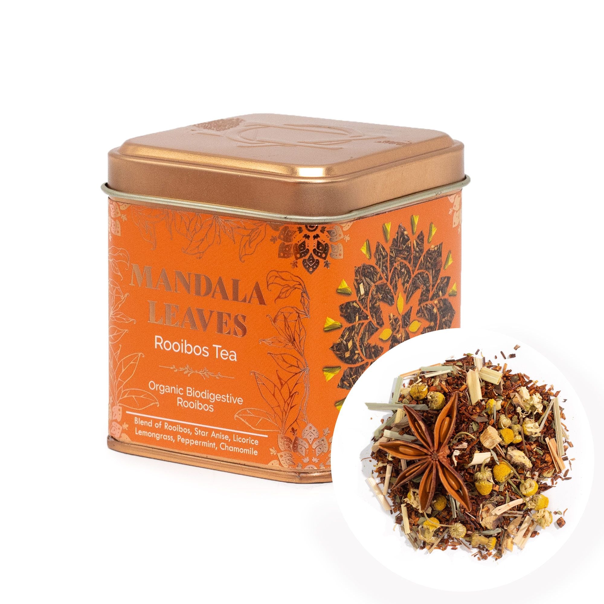 Rooibos Biodigestivo Biológico – Lata 50g