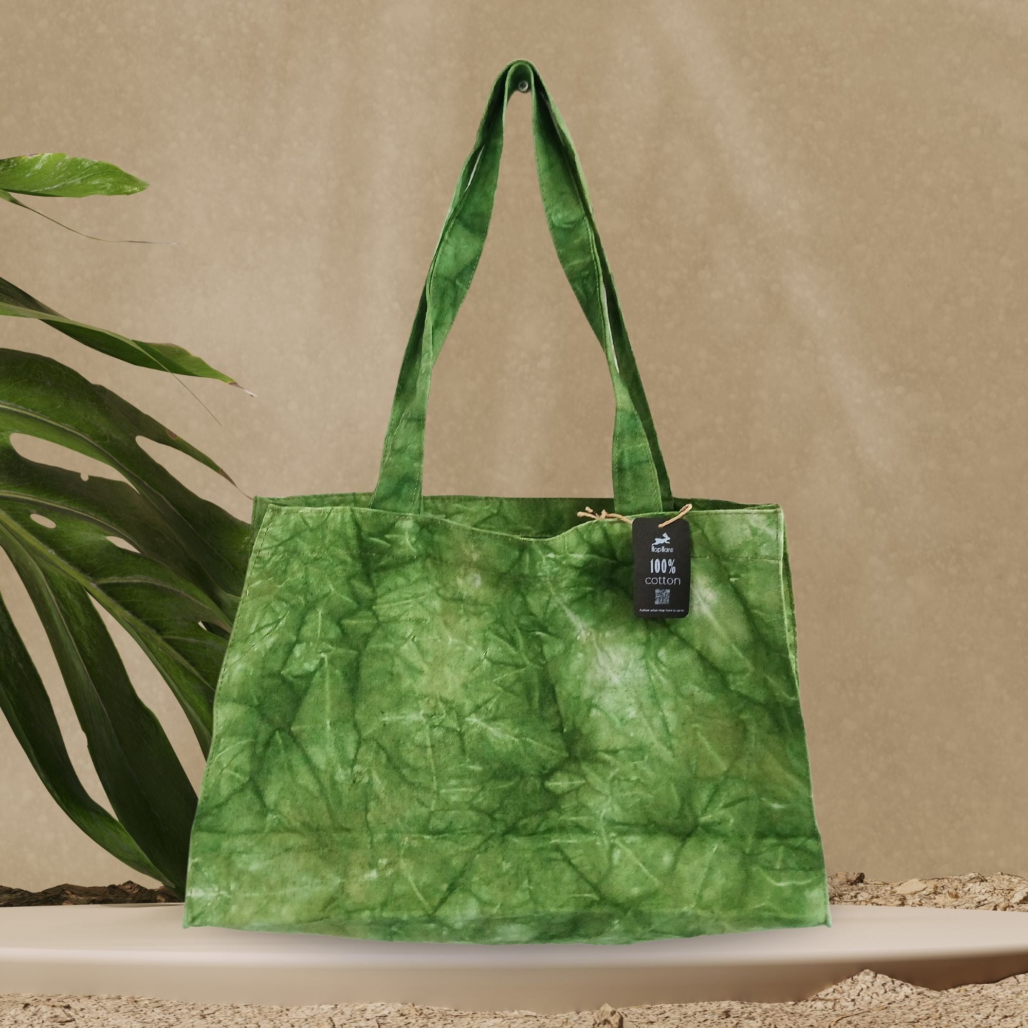 Bolsa de Mão - Efeito Lavado Verde Floresta