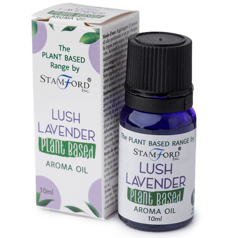 Óleos Aromáticos à Base de Plantas - Lavanda