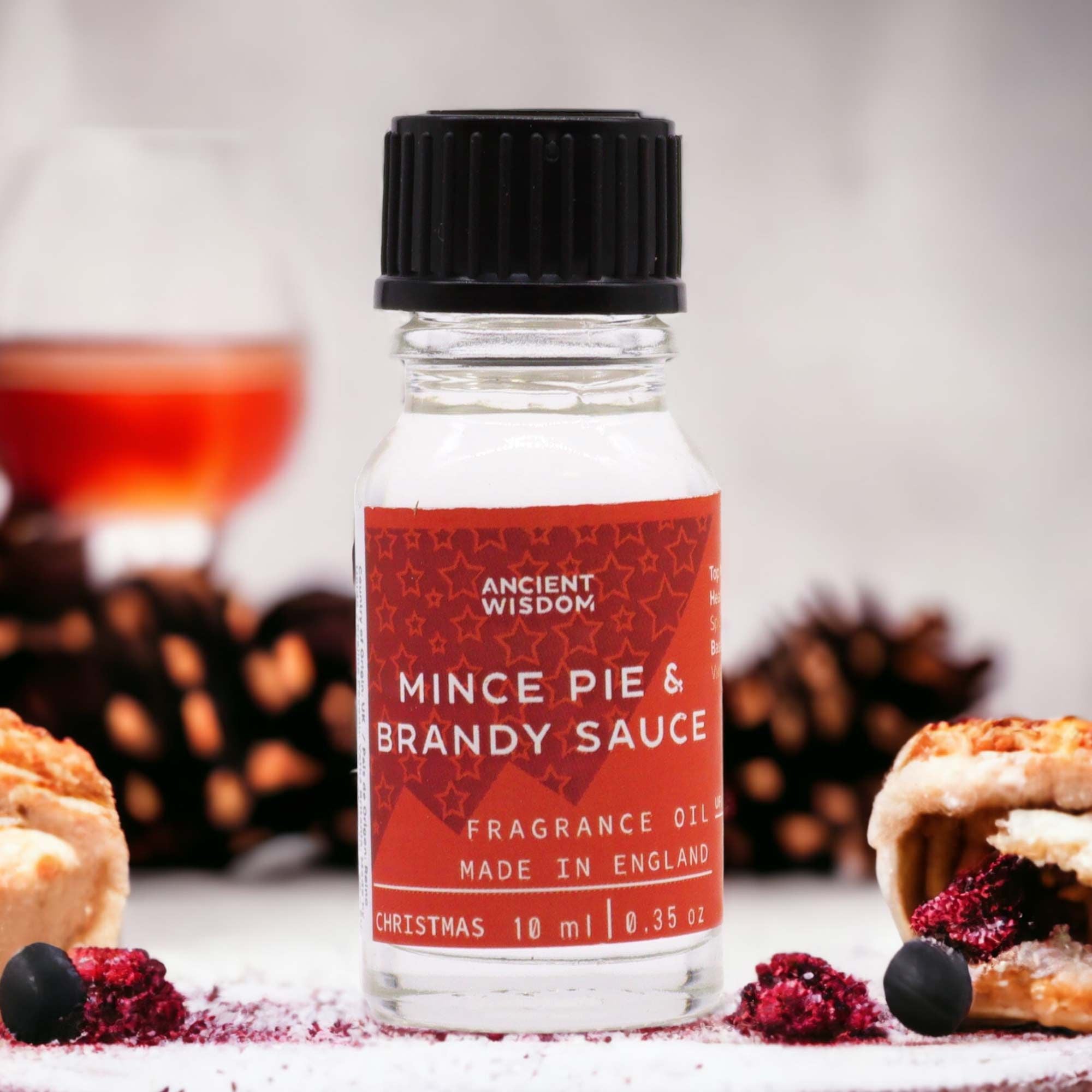 Óleo de Fragrância 10 ml - Bolo de Frutas e Molho de Brandy