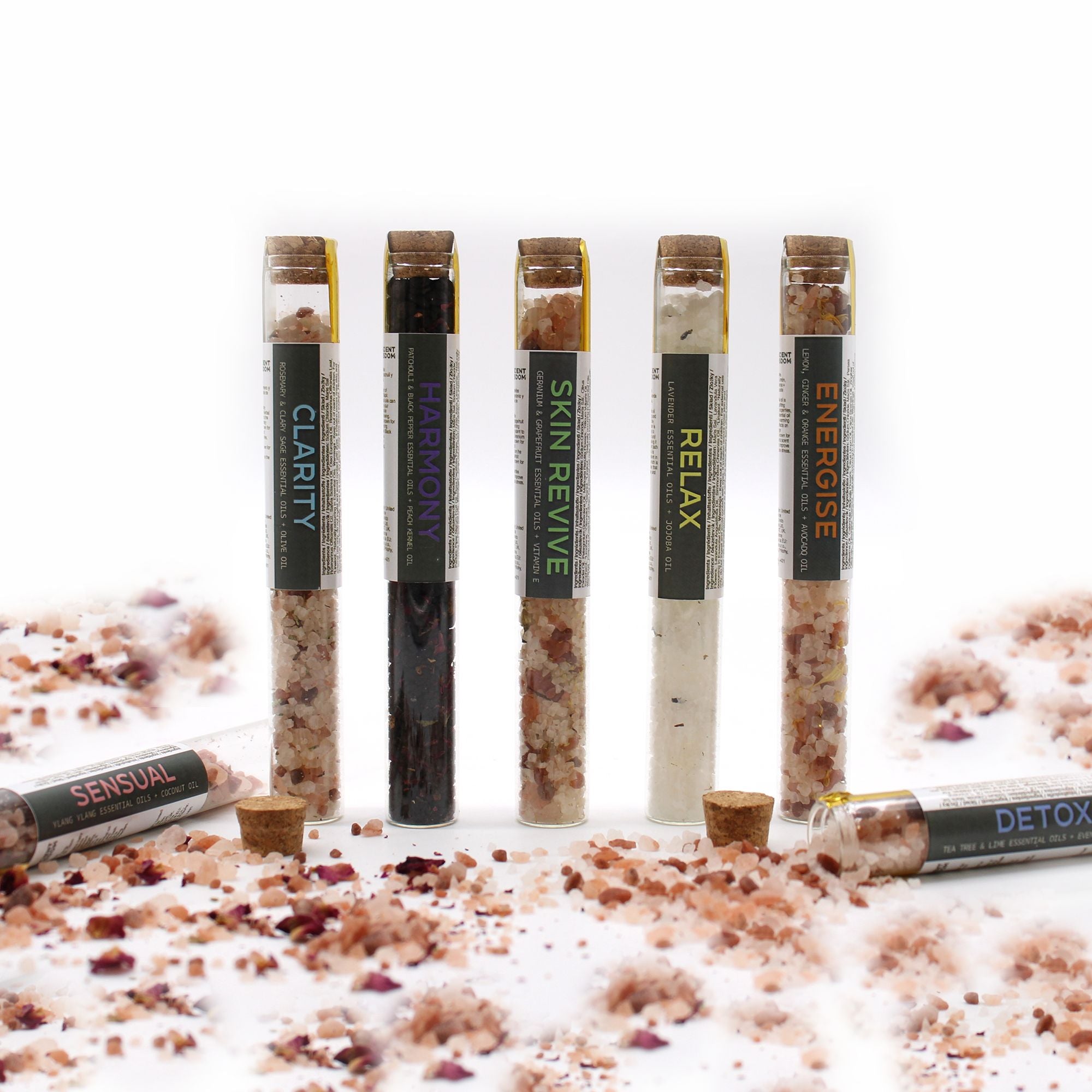 Bath Salts in Jars - 7-Pack
