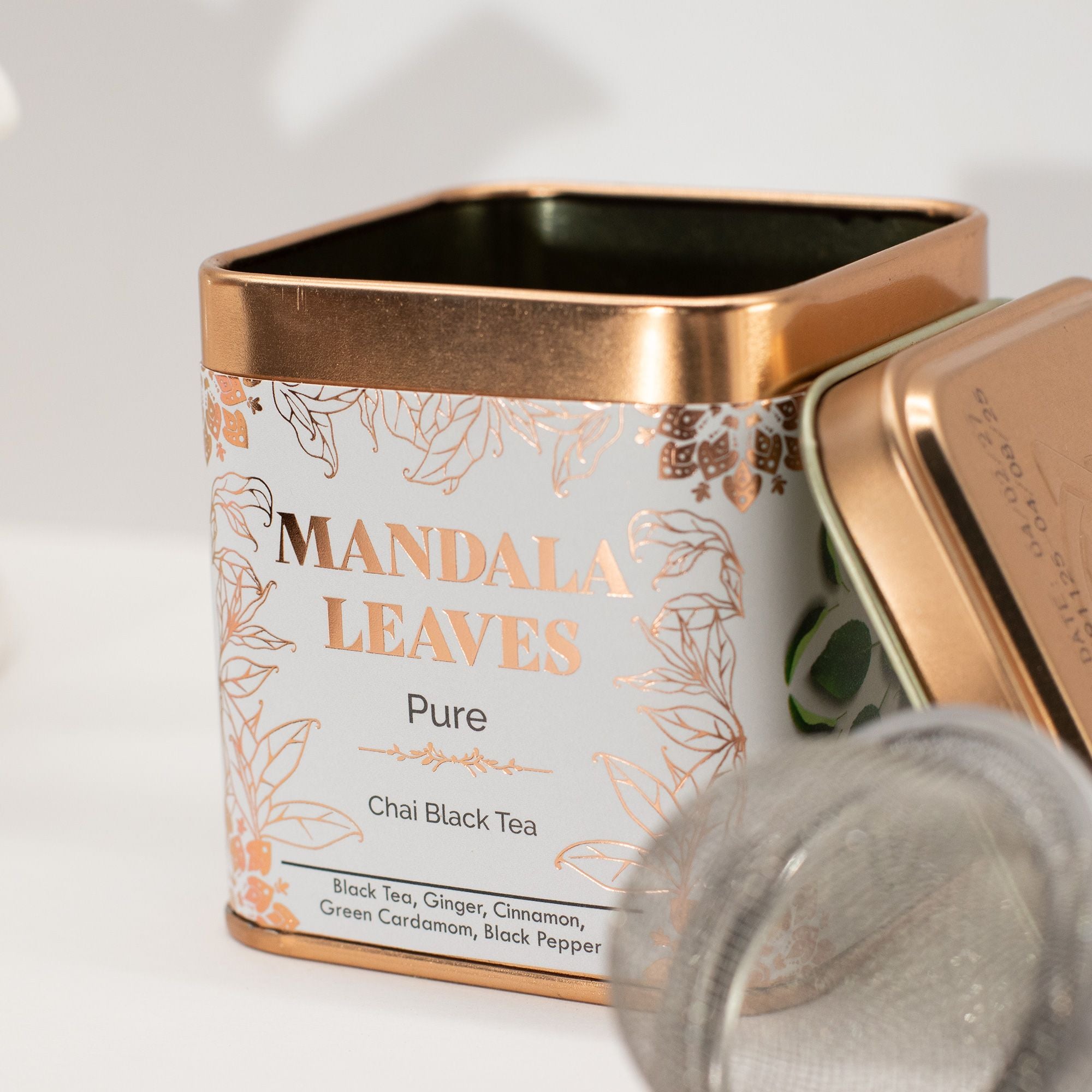 Organic Chai Black Tea – 50g Tin