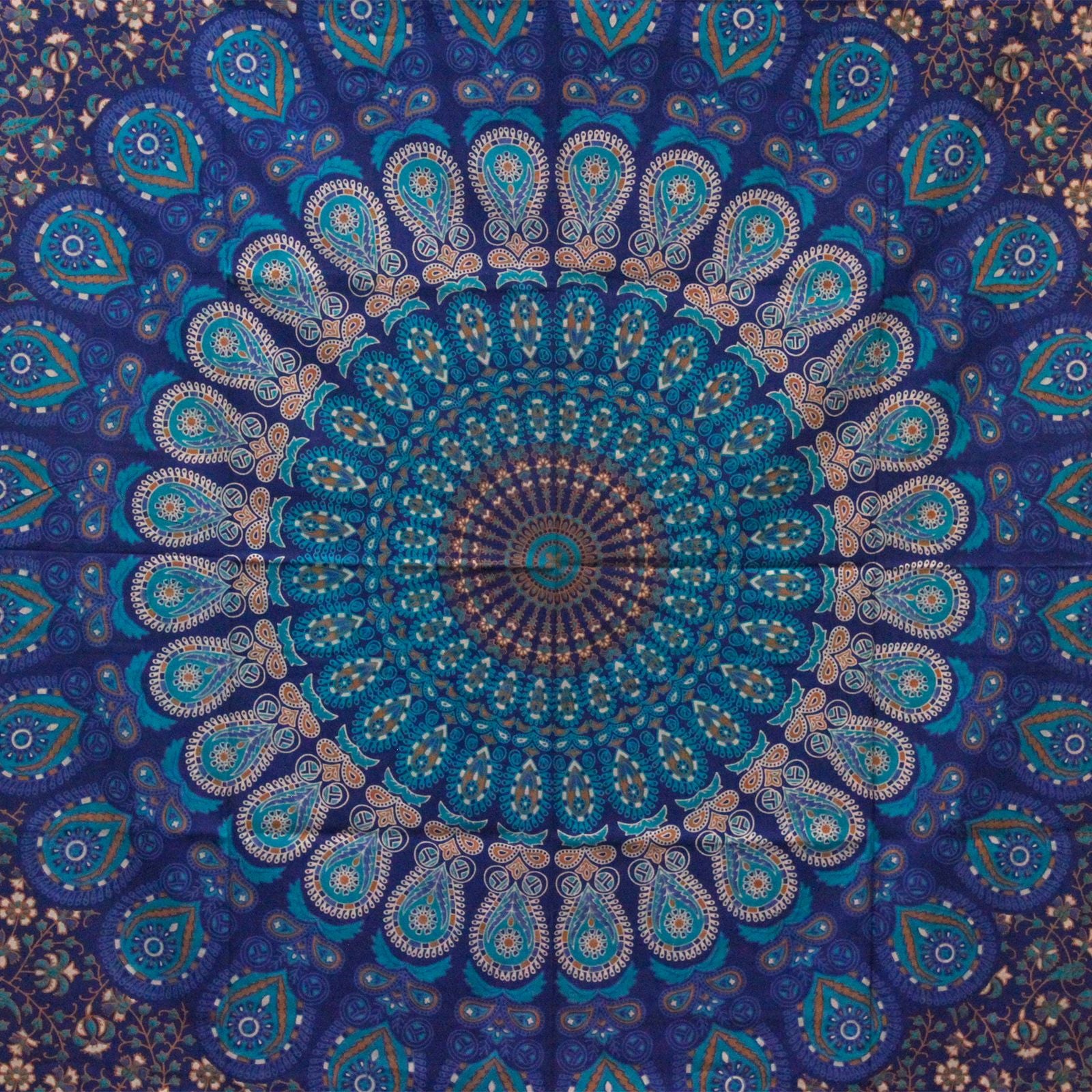 Classic Mandala Single Cotton Bedspread