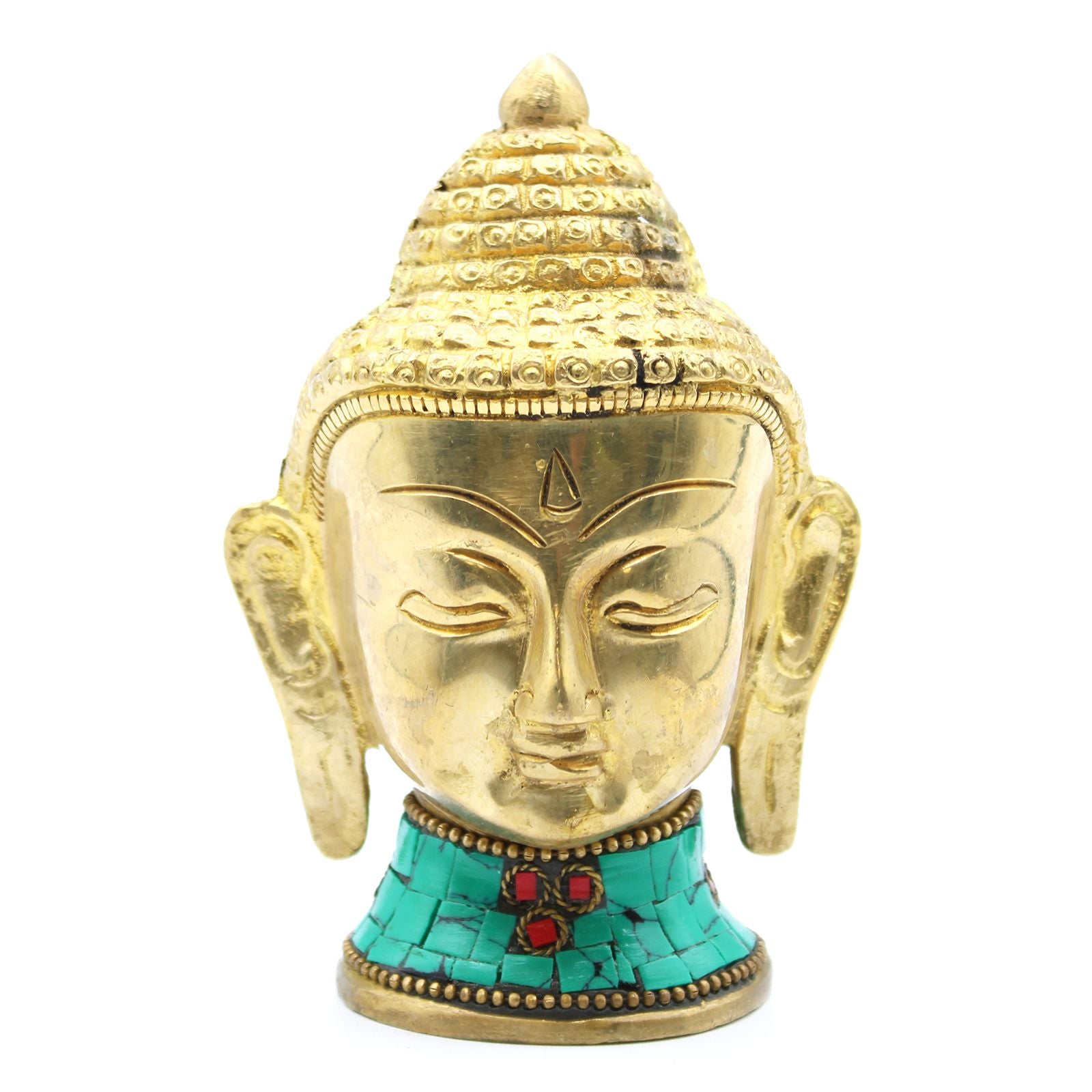Figura de Buda em Latão – Cabeça Grande