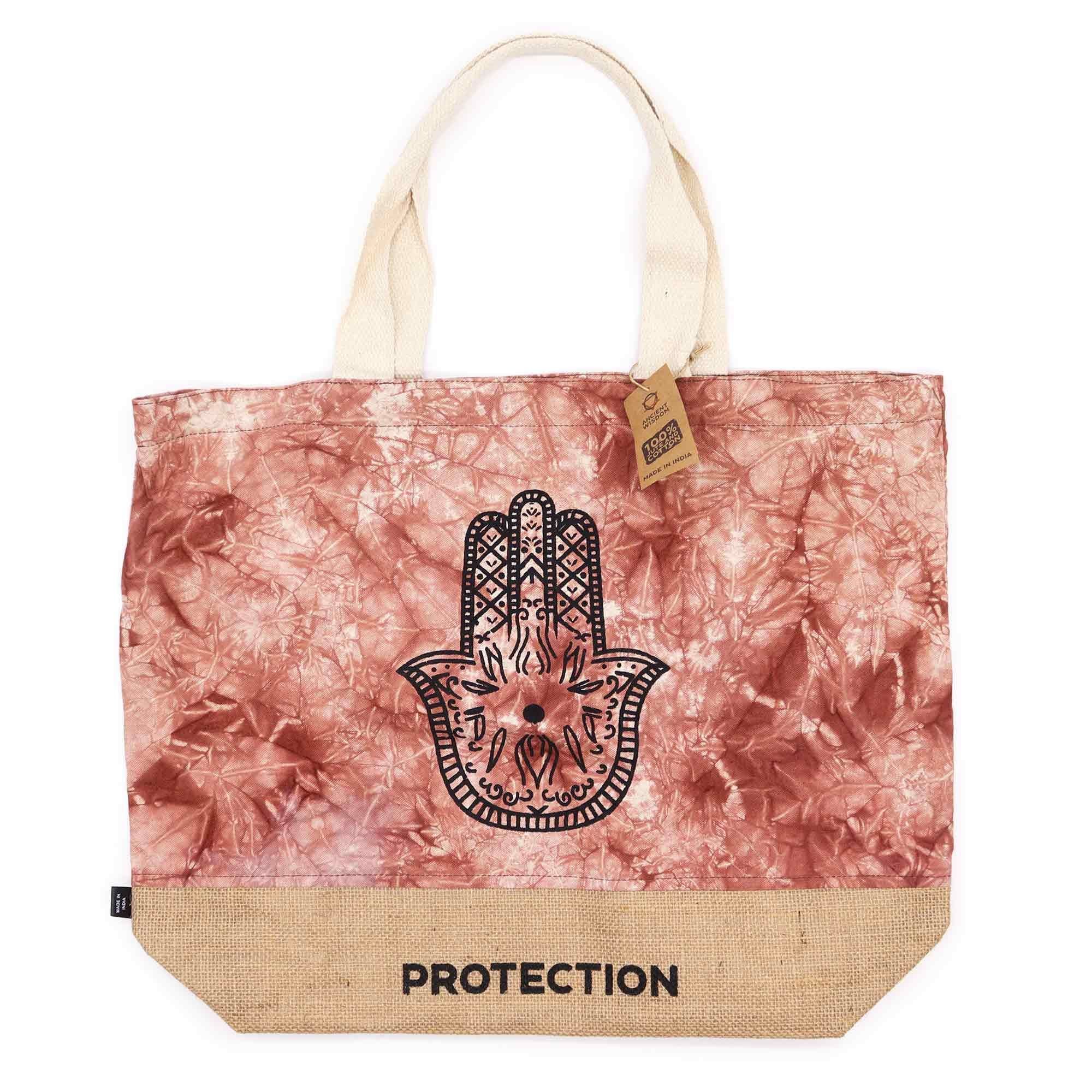Bolsa All Natural - Terracota - Hamsa - Proteção