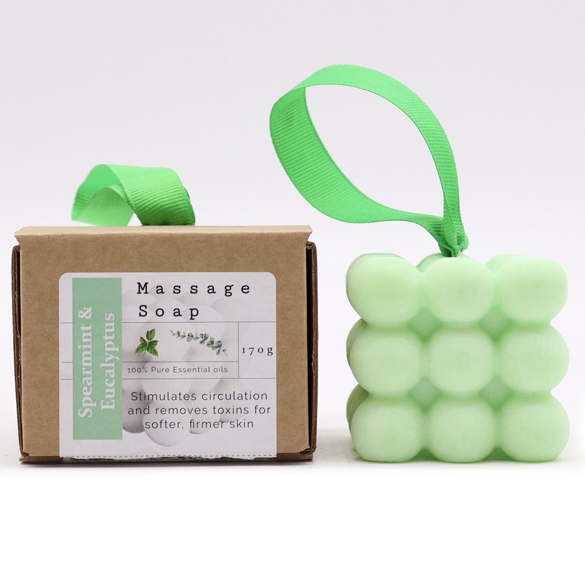 Sabonete de massagem Hortelã-verde e Eucalipto