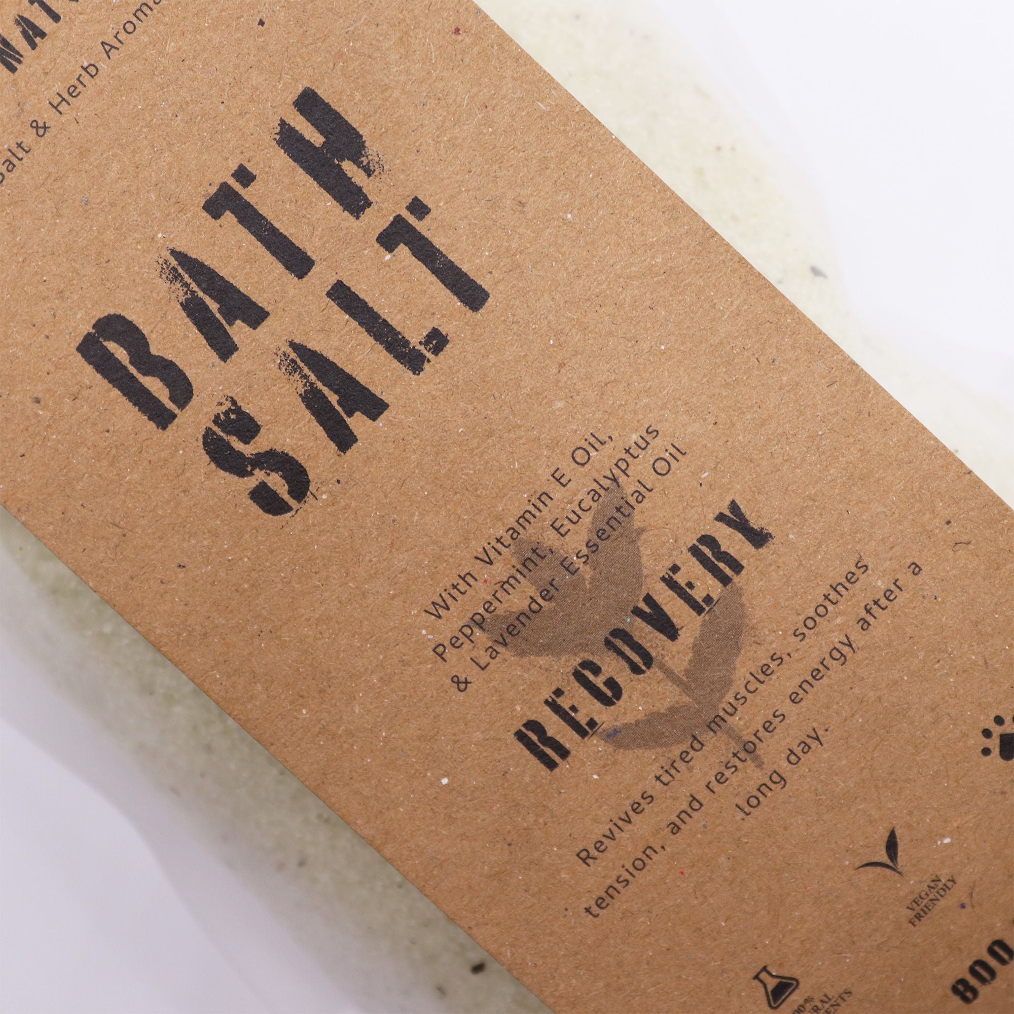 Greenman Rituals Sais de Banho de Epsom com Aromaterapia de Mentol - Recuperação