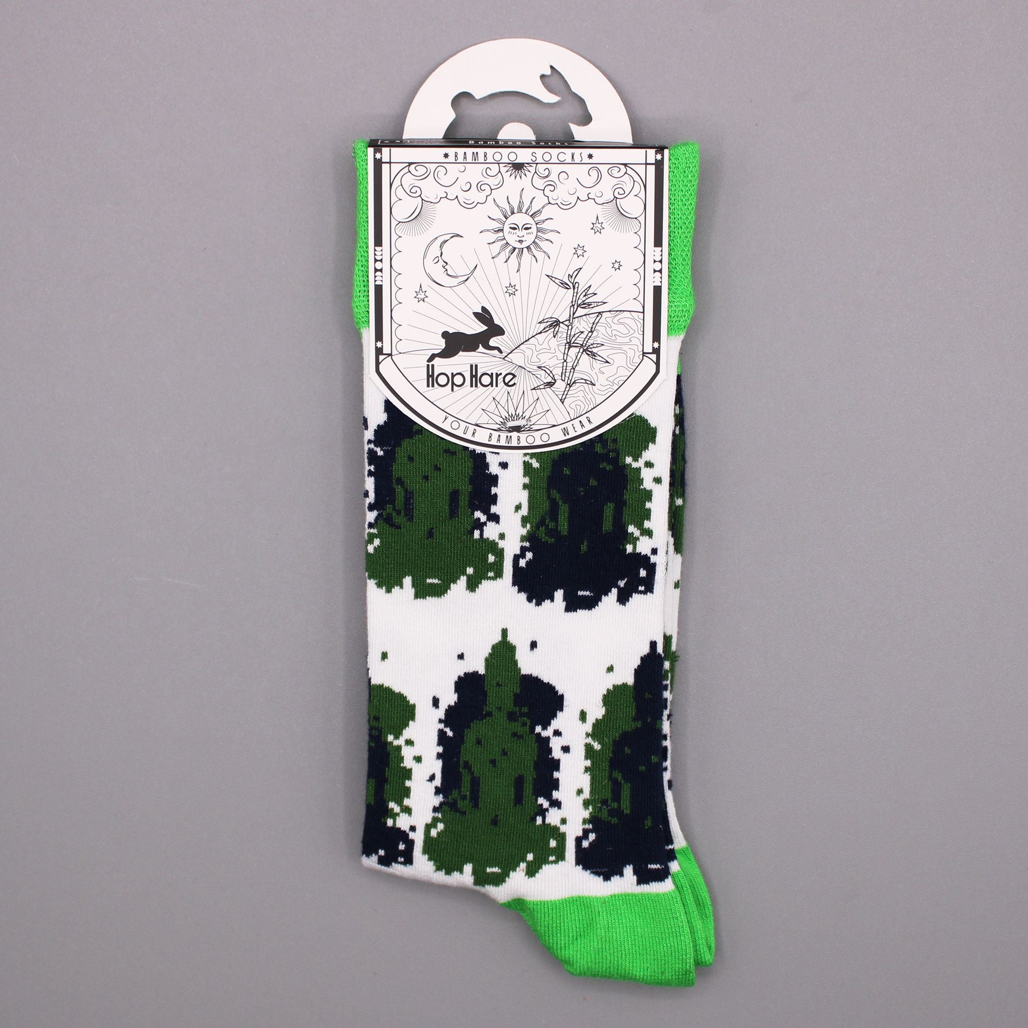 Meias de bambu Hop Hare S/M - Buda de Bali
