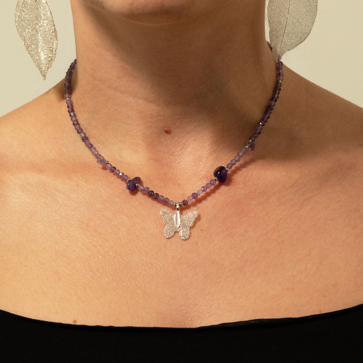 Colar de Pedras Preciosas Nymph Spirit - Lua Cheia