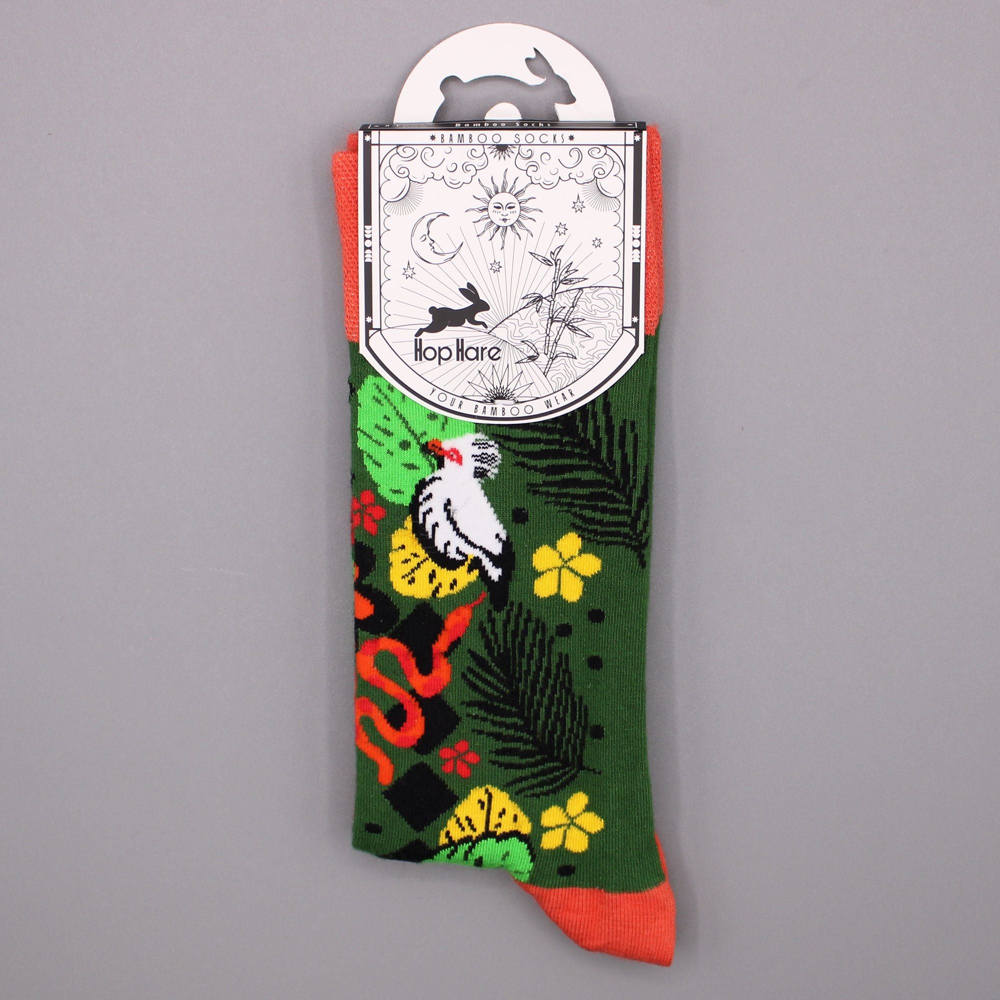 Meias de bambu Hop Hare S/M - Selva de Bali