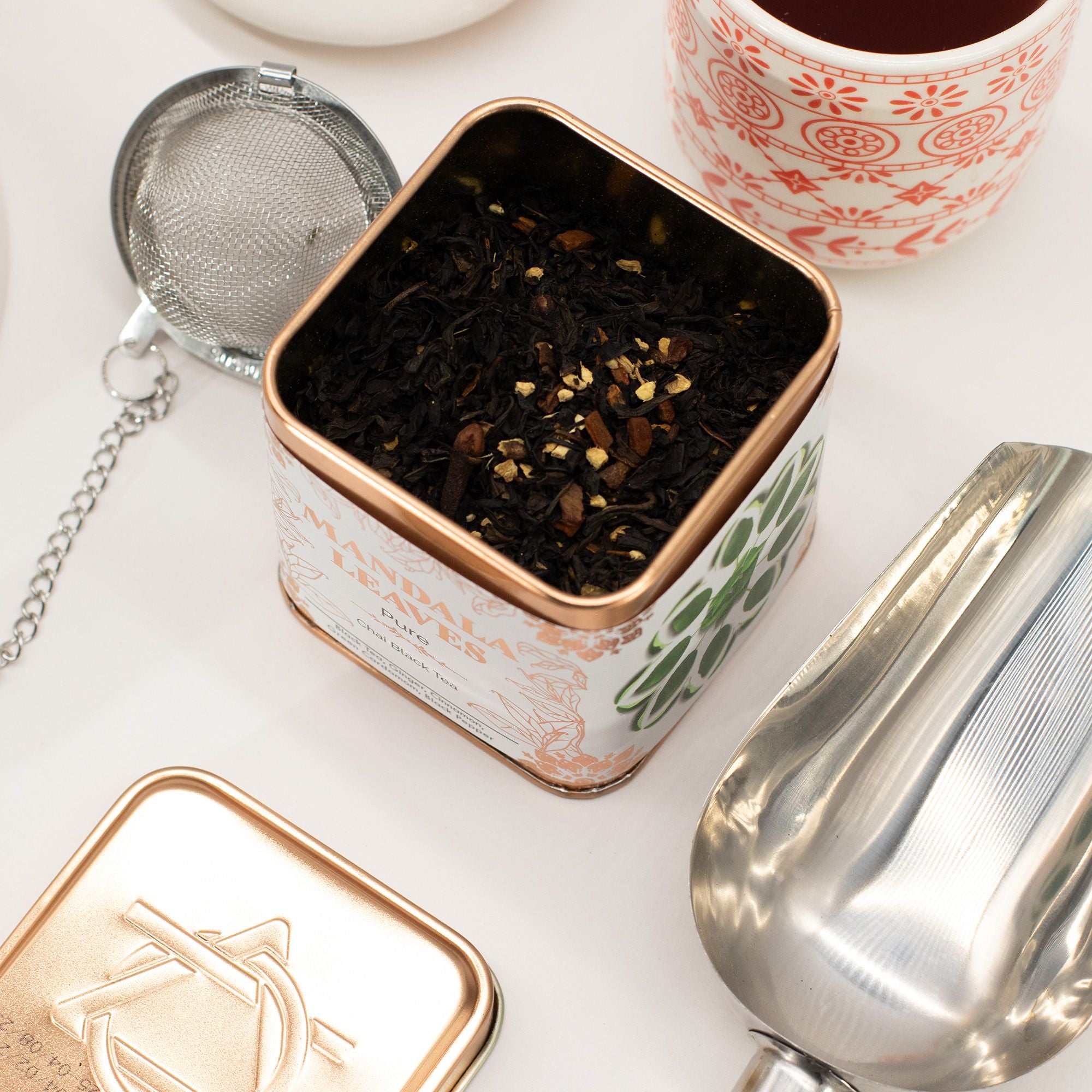 Organic Chai Black Tea – 50g Tin